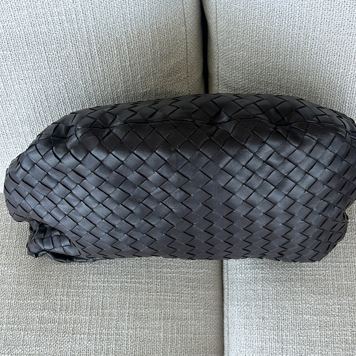 Bottega Veneta "Classic" Jodie Bag in "Fondant" (Dark Brown)