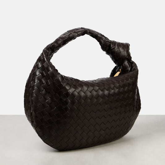 Bottega Veneta "Classic" Jodie Bag in "Fondant" (Dark Brown)