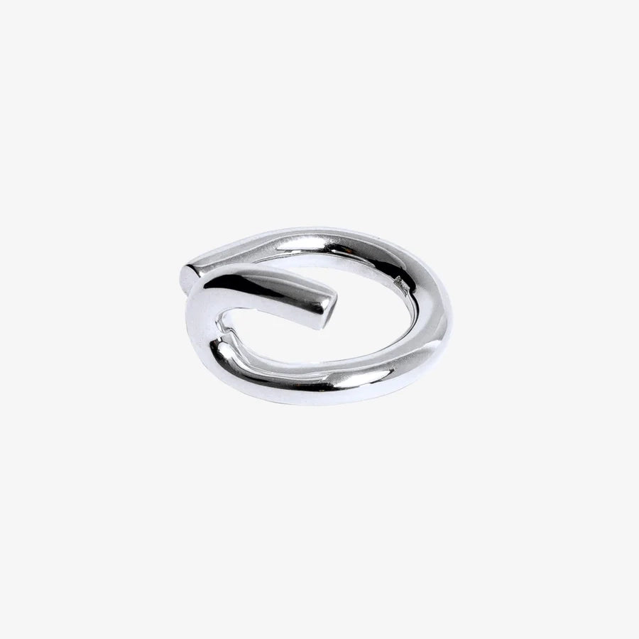 Bruá Set of Silver Rings, size 6