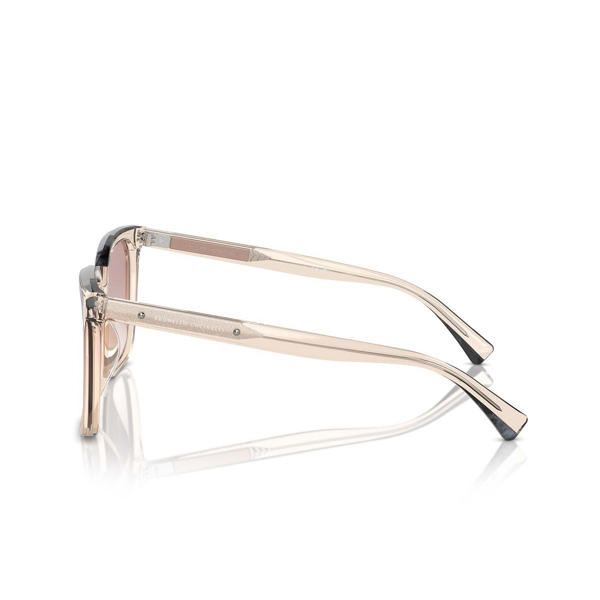 Brunello Cucinelli Square Frame Sunglasses in Pink