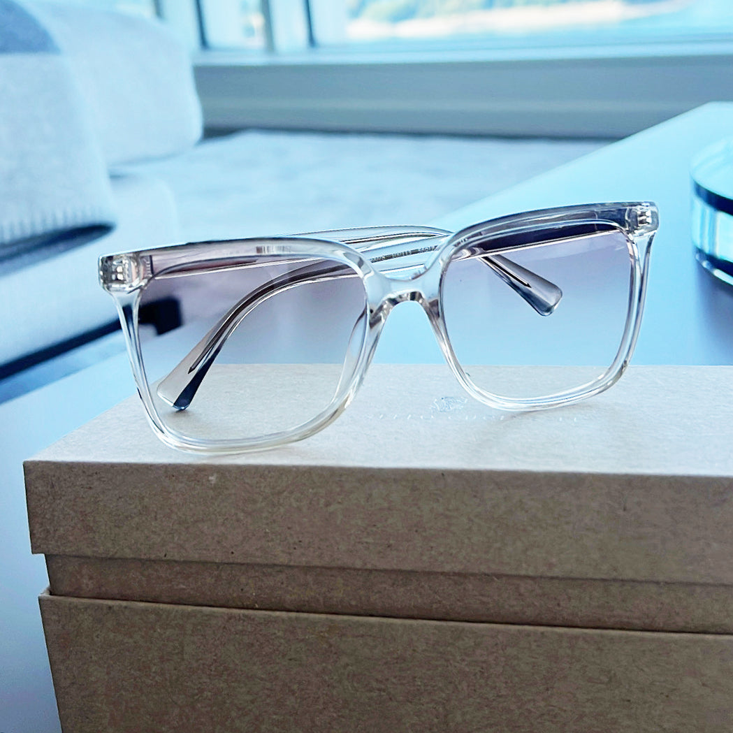 Brunello Cucinelli Square Frame Sunglasses in Pink
