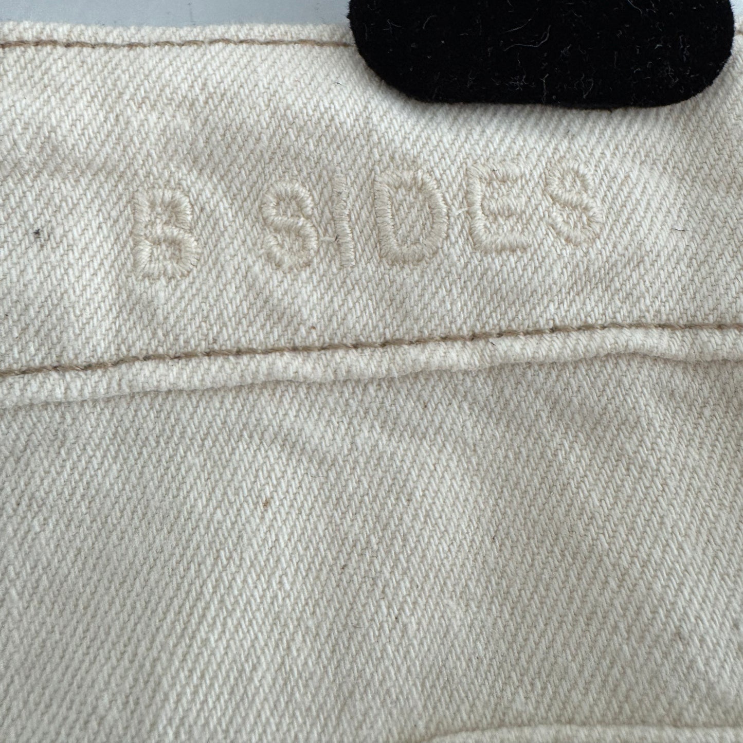 B-Sides “Plein” relaxed straight leg jeans in “Clair”, size 28