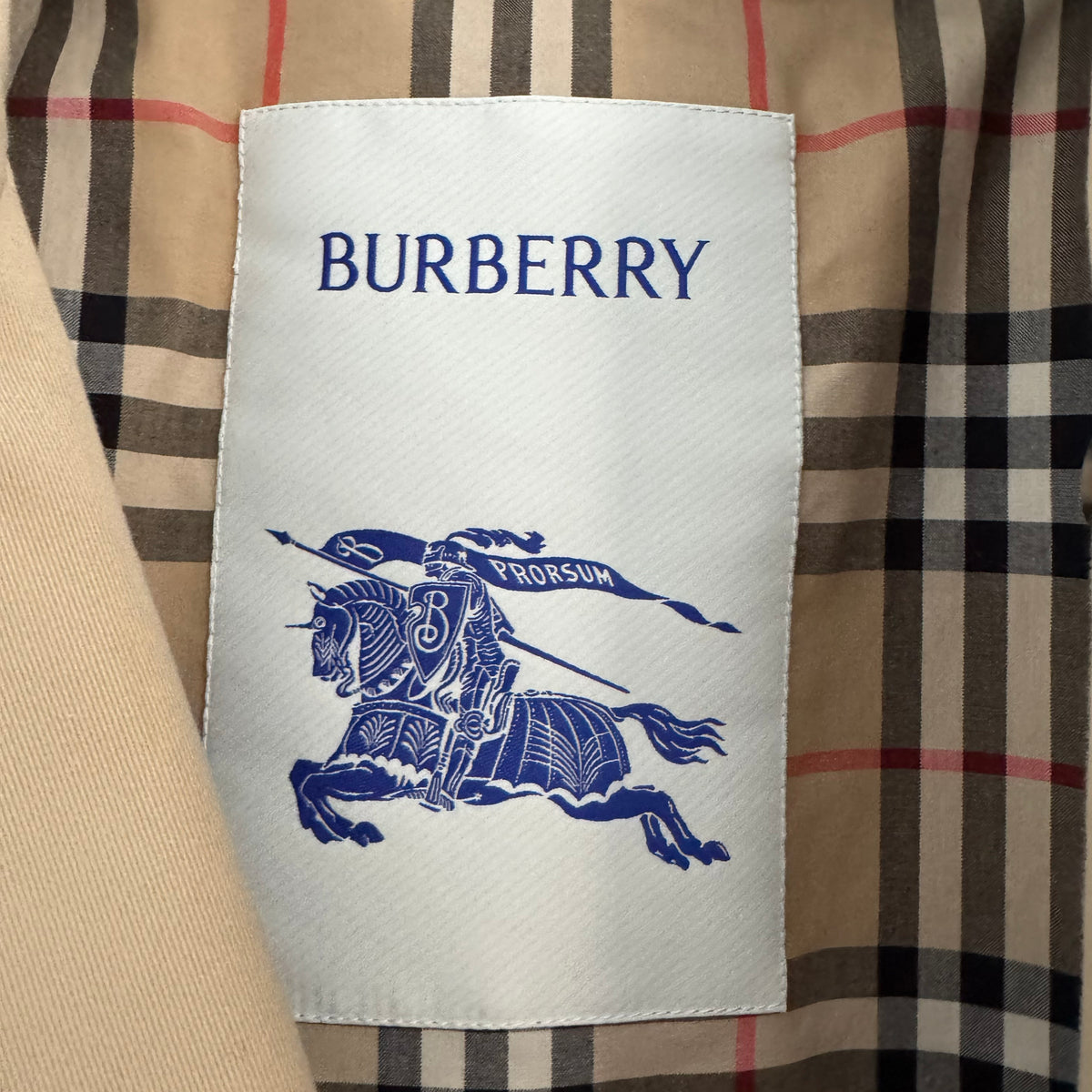 BURBERRY Cropped Gabardine Trench Jacket in Beige, size 10US