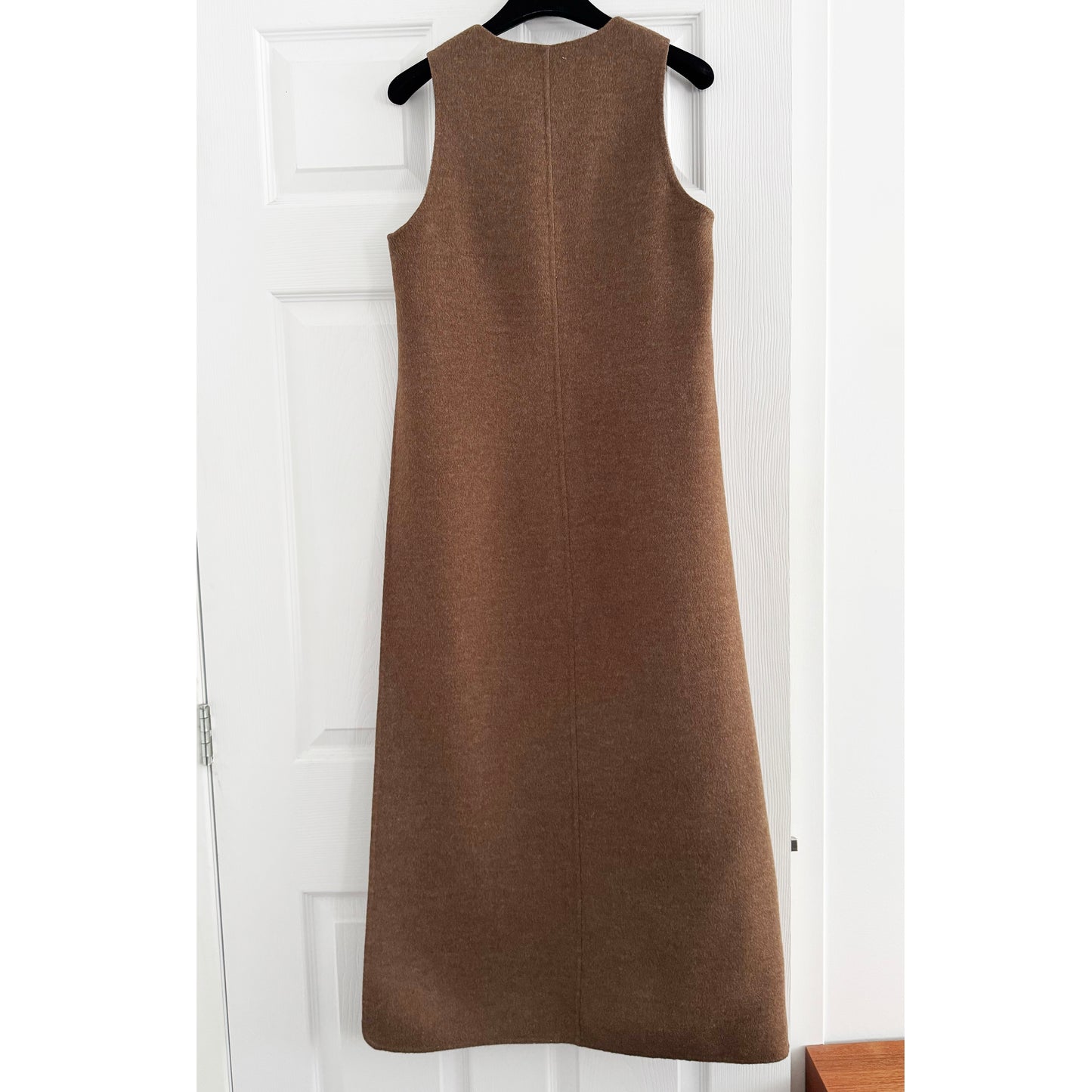 by Malene Birger "Florence" Maxi Wool Dress in Brown Melange, size 34 (like XS)