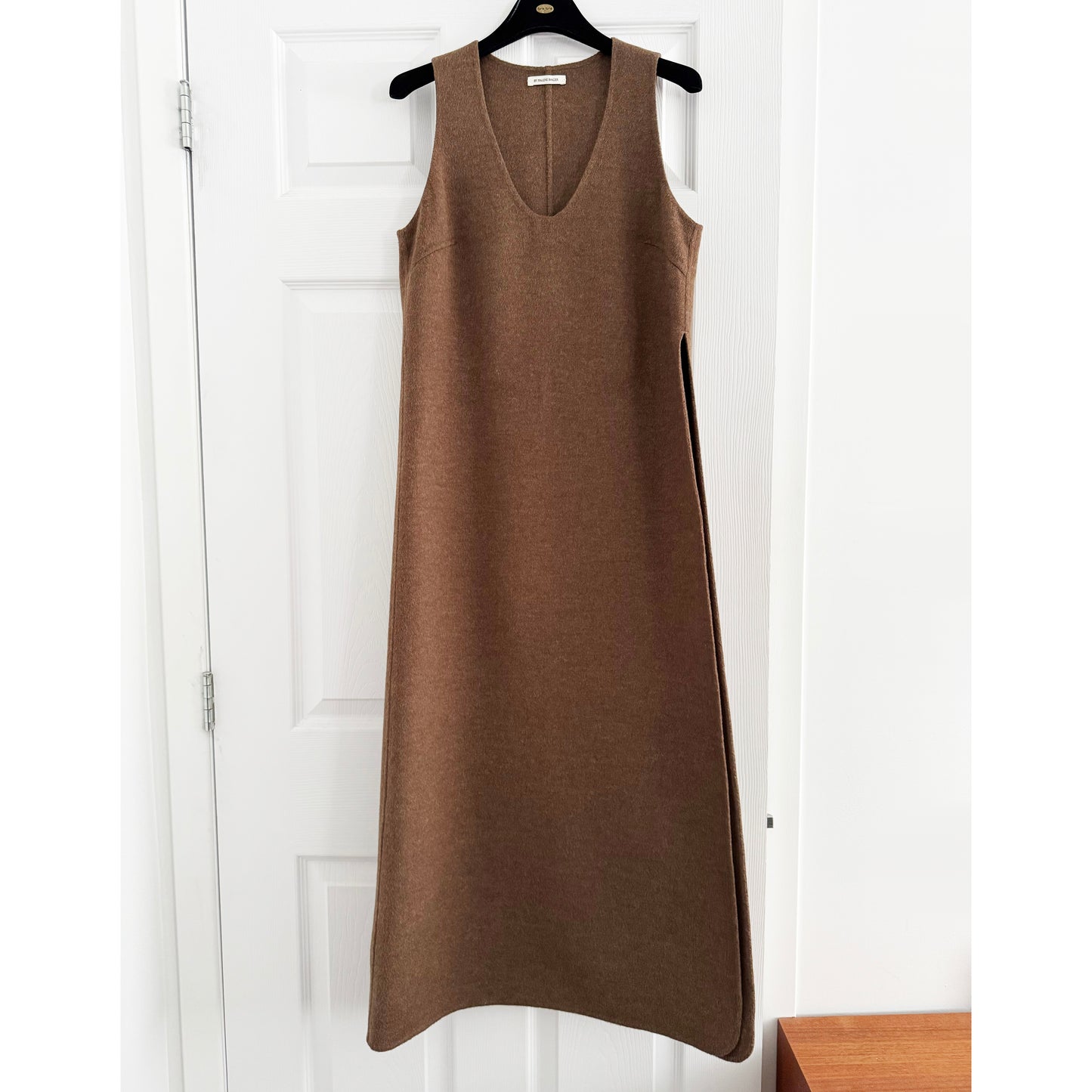 by Malene Birger "Florence" Maxi Wool Dress in Brown Melange, size 34 (like XS)