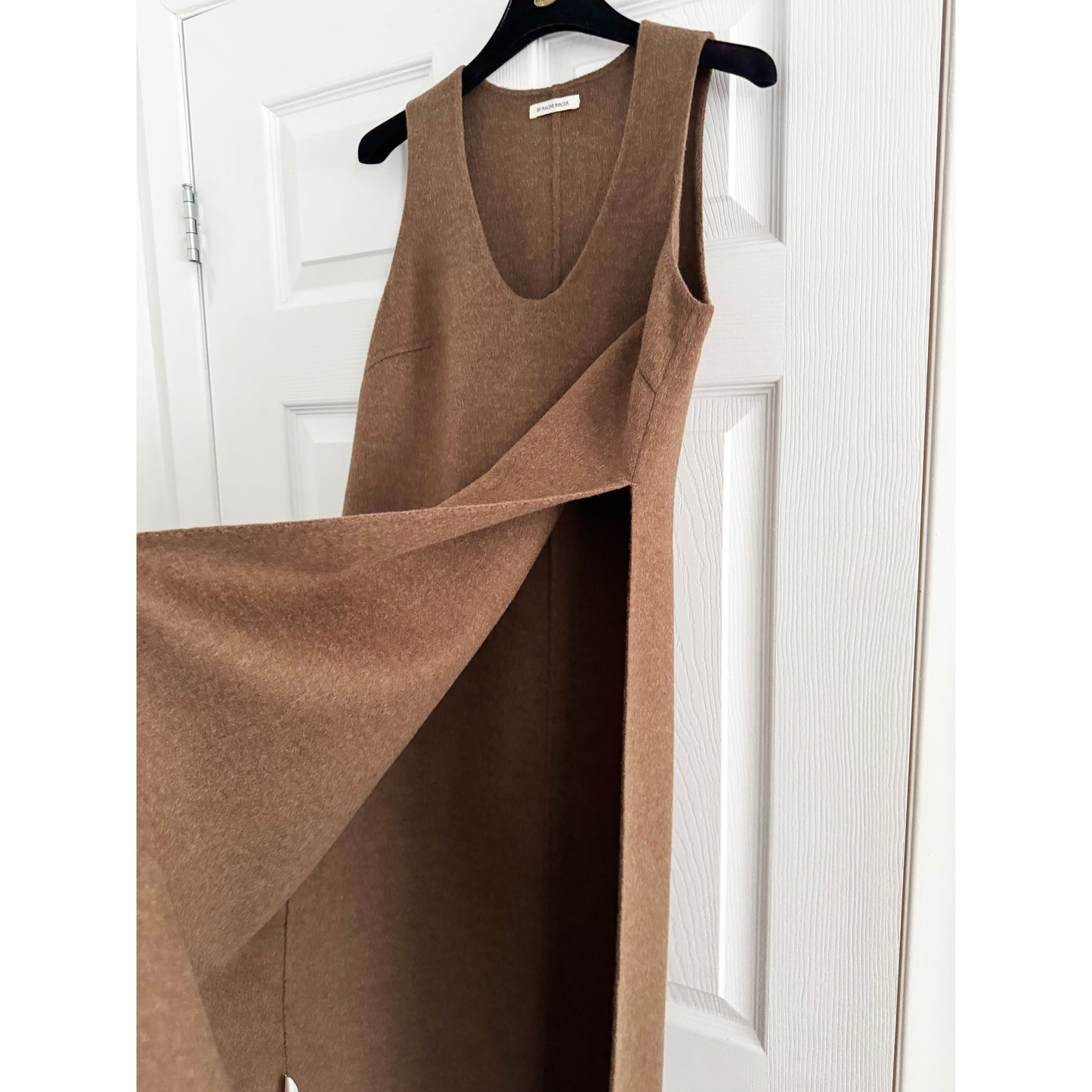 by Malene Birger "Florence" Maxi Wool Dress in Brown Melange, size 34 (like XS)