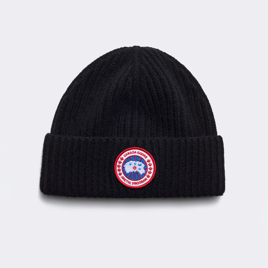 Canada Goose Knit Beanie in Black