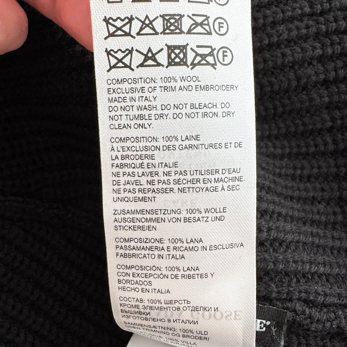 Canada Goose Knit Beanie in Black