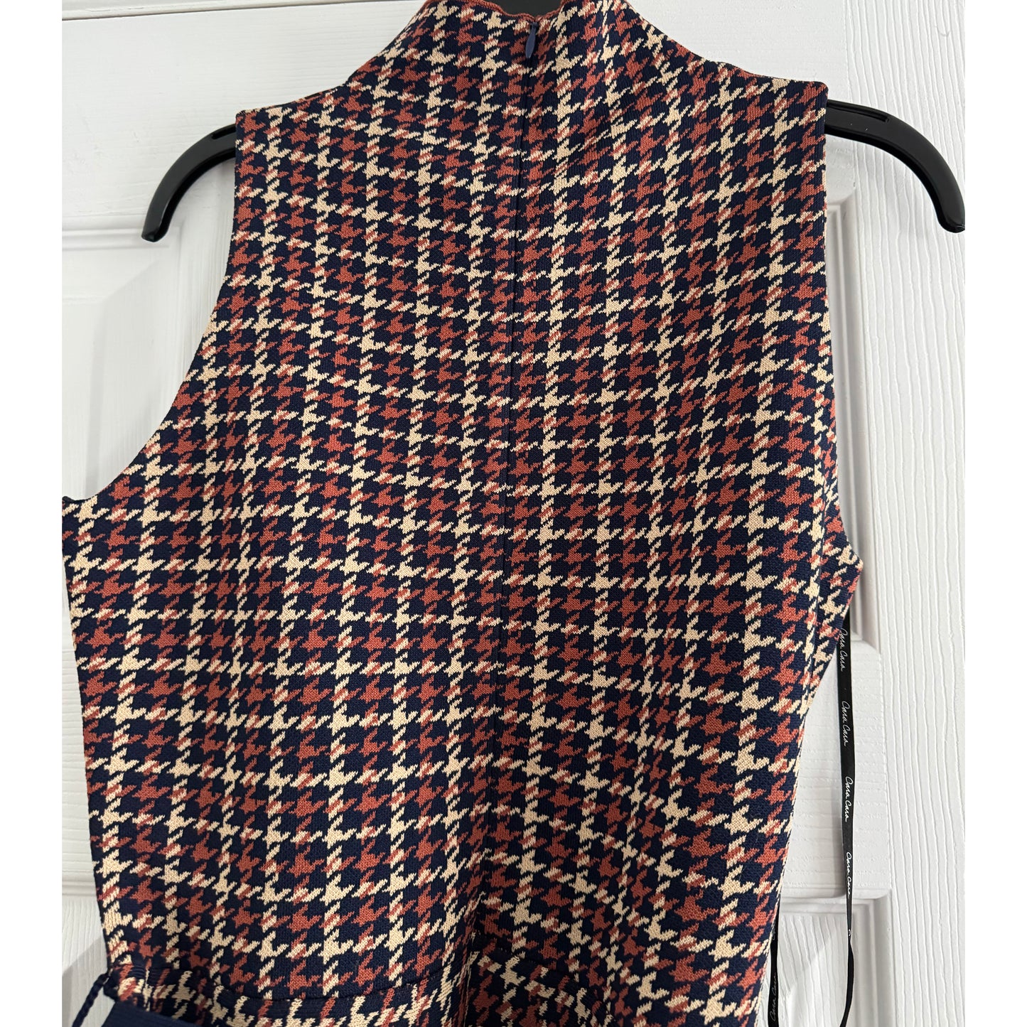 Cara Cara "Brice" Dress in Navy Check, size Small