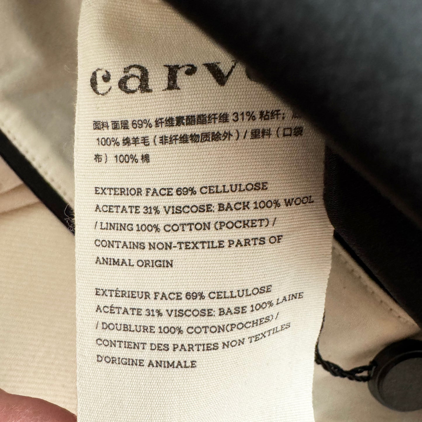 Carven Pleated Satin Bermuda Shorts, size 36