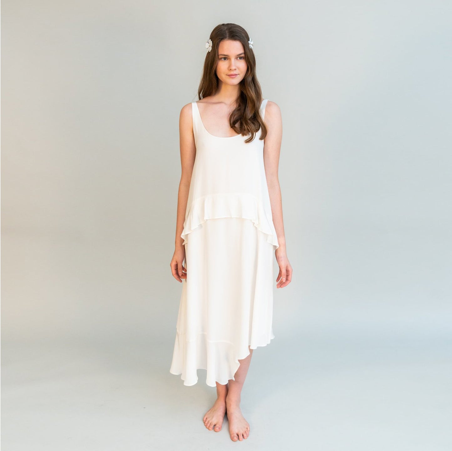 Catherine Gee "Alicia" Dress in Ivory, size Small