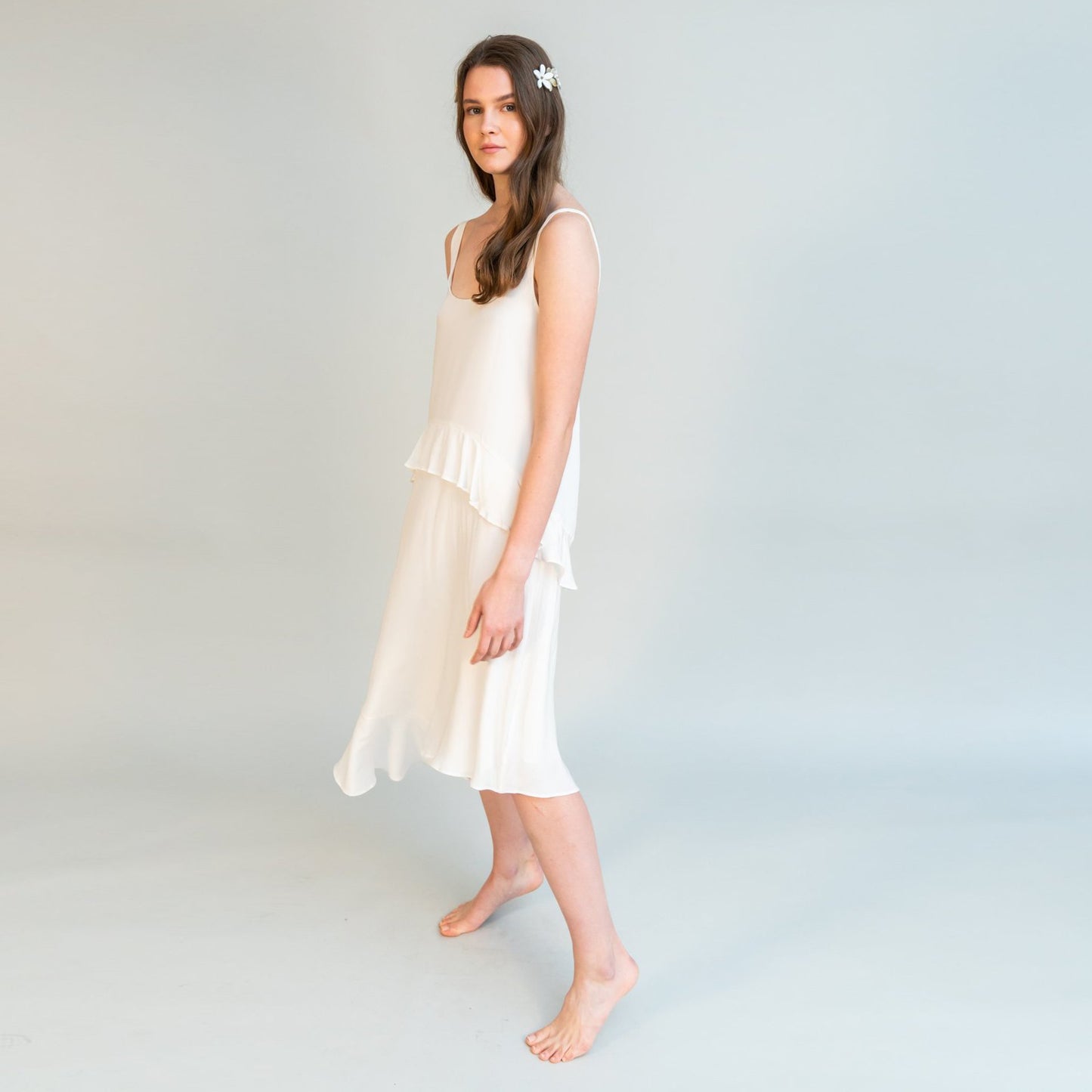 Catherine Gee "Alicia" Dress in Ivory, size Small