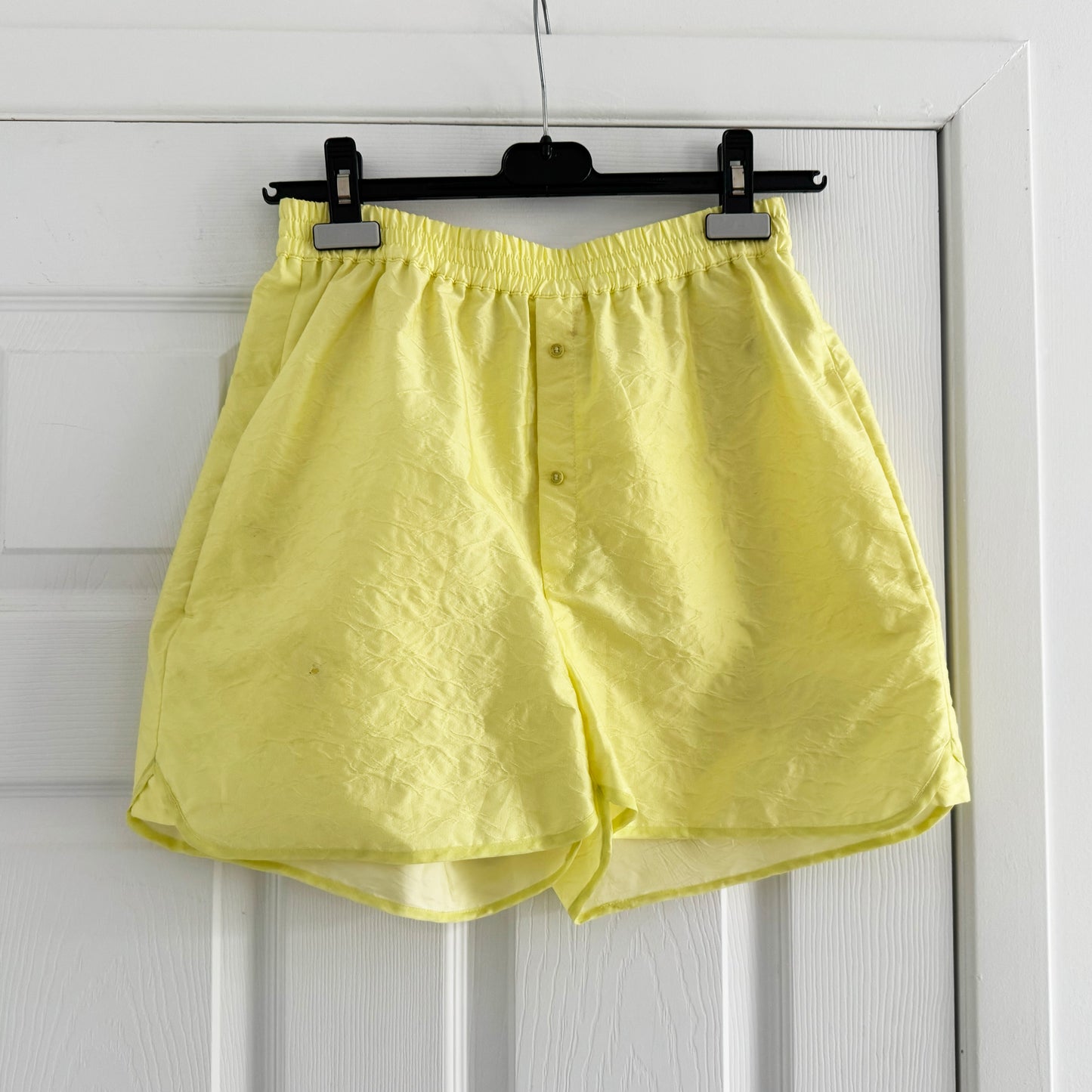 Cecilie Bahnsen "Nivi" Shorts in Yellow, size 4US/8UK ** AS IS **