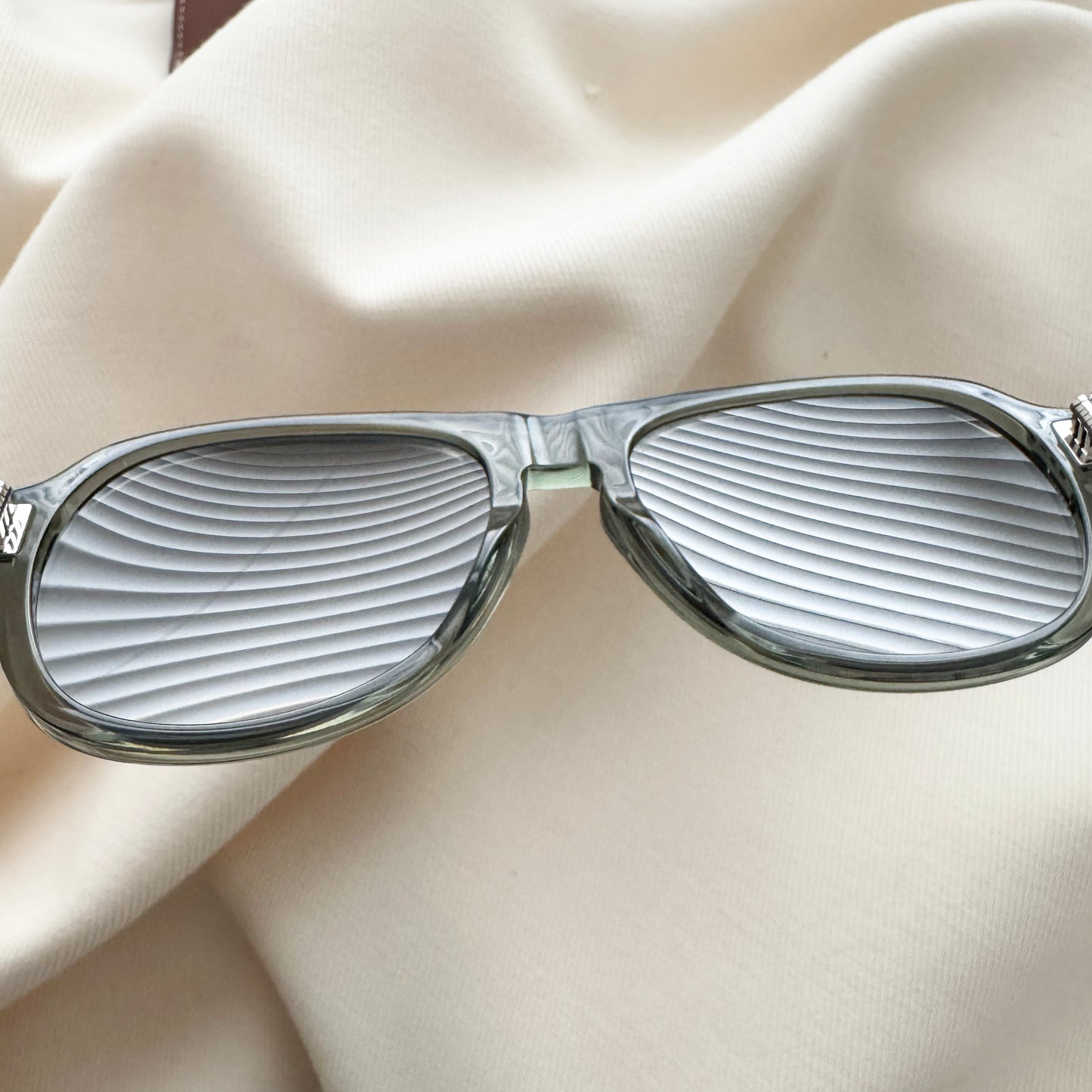 Celine 56mm Aviator Style Sunglasses in Green