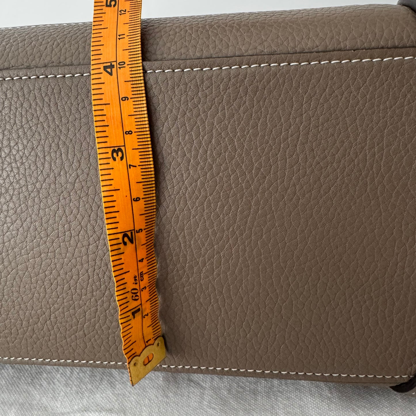 Celine Micro Luggage Bag in Taupe (Souris)