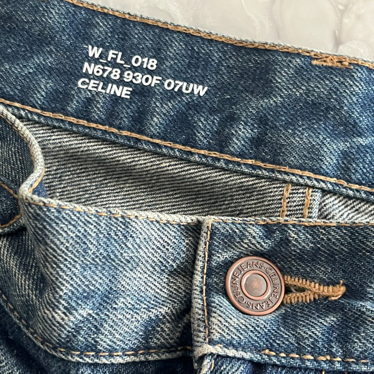 Celine "Dylan" Jeans in Union Wash, size 26 (fits 24/25)