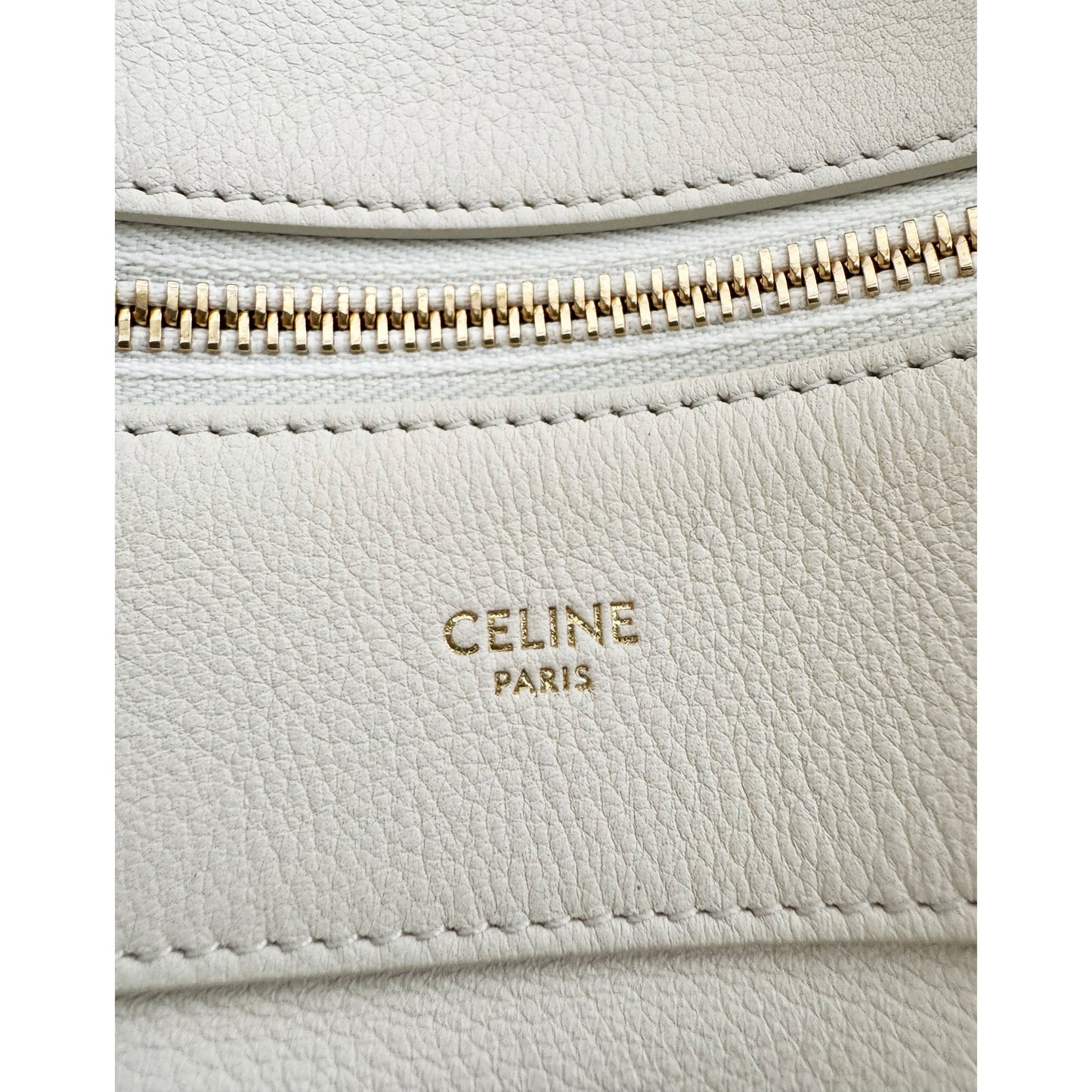 Celine Medium "Romy" Bag in "Rice"