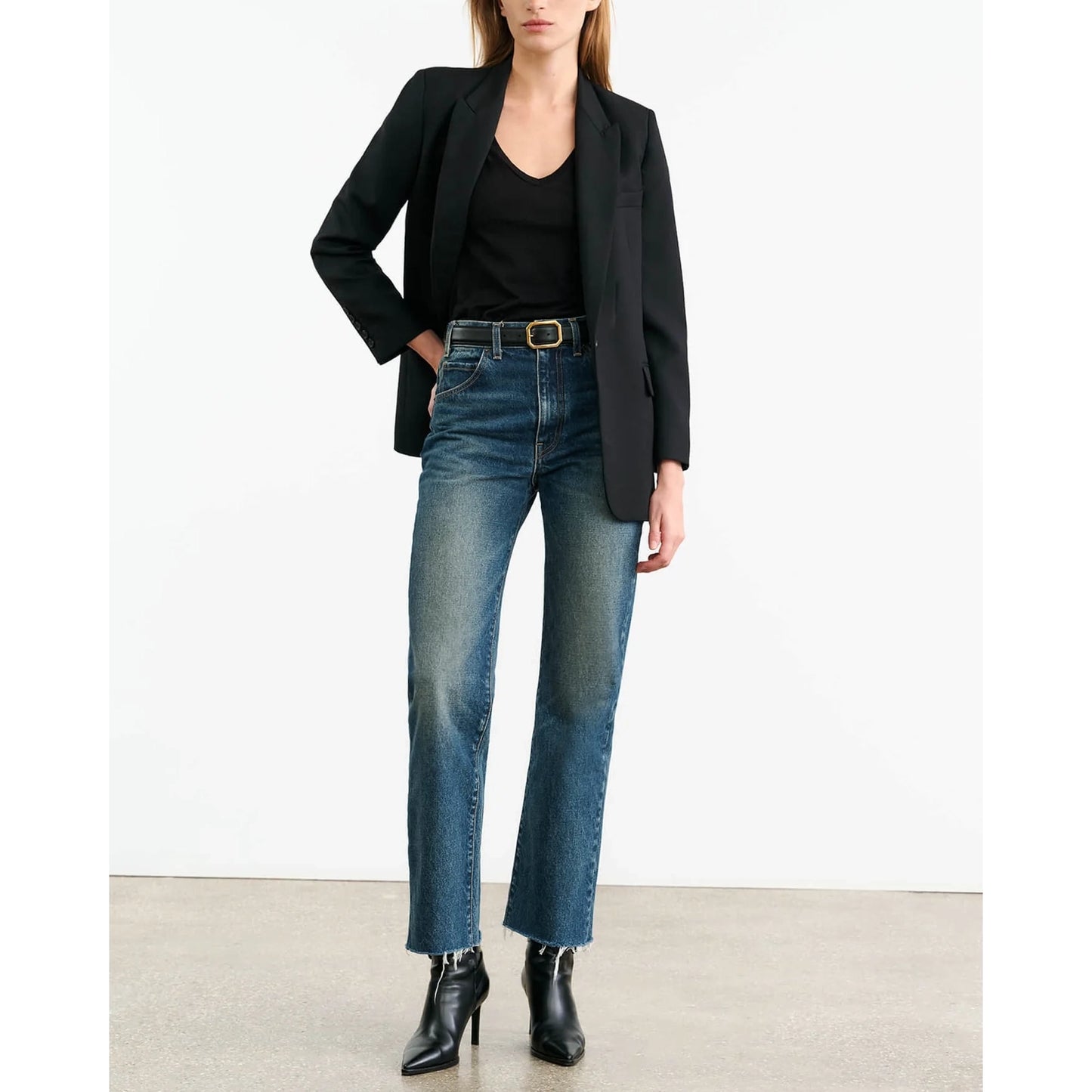 Nili Lotan "Calla" Jeans in "Simon Wash", size 24