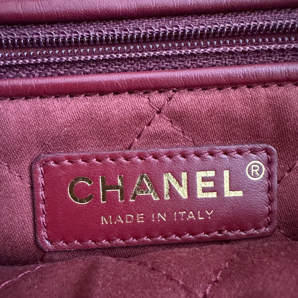 Chanel 22 Small in Burgundy Calfskin