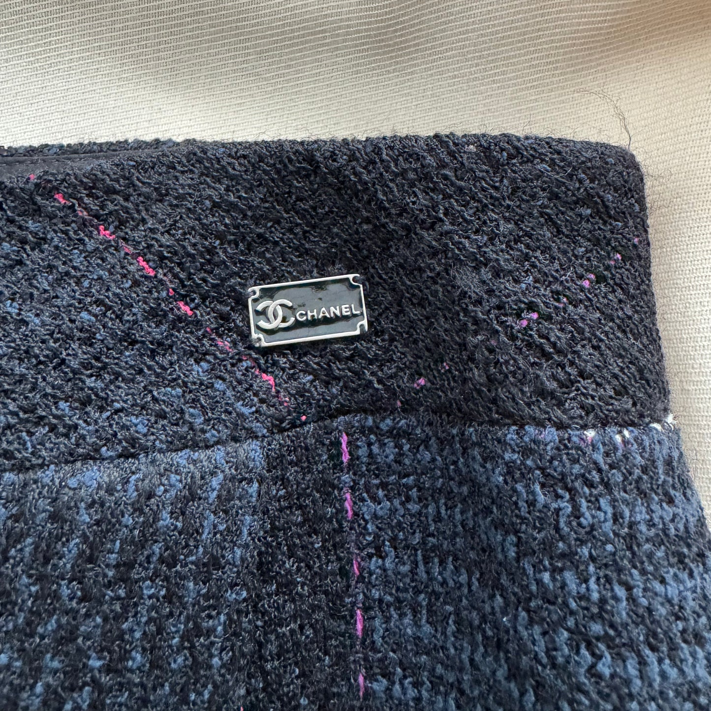 Chanel Tweed Skirt, altered - fits like a size 42FR