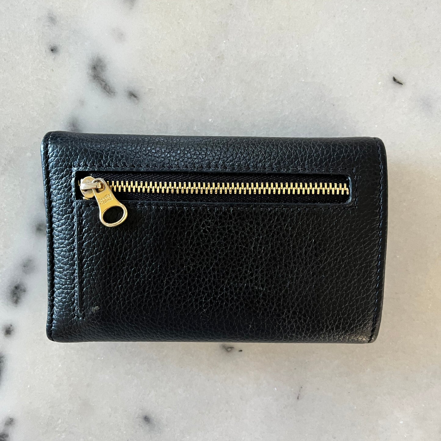 See by Chloe "lizzie" Wallet in Black