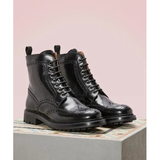 Mocassins Crown en velours vert foncé Church's, taille 40,5