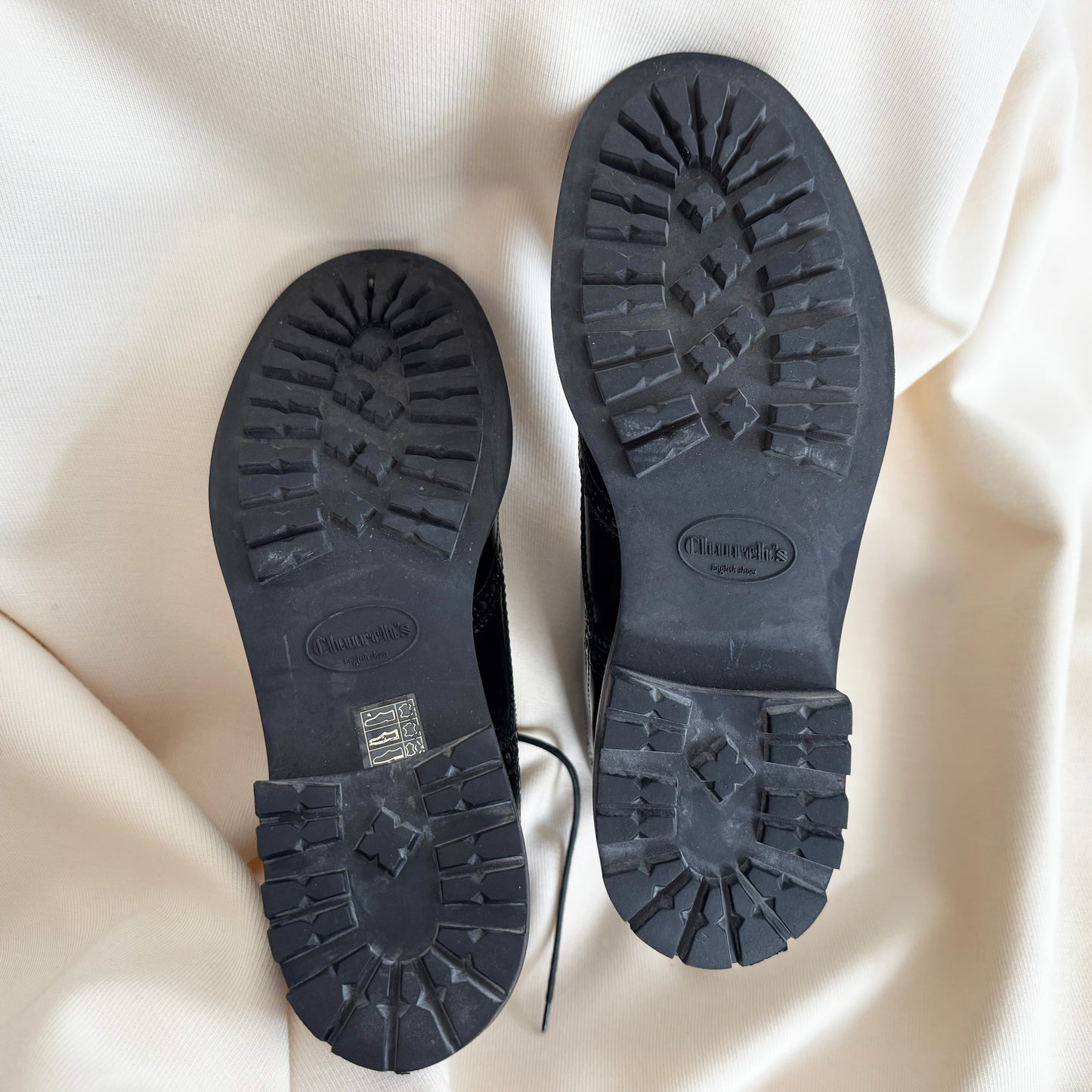 Mocassins Crown en velours vert foncé Church's, taille 40,5