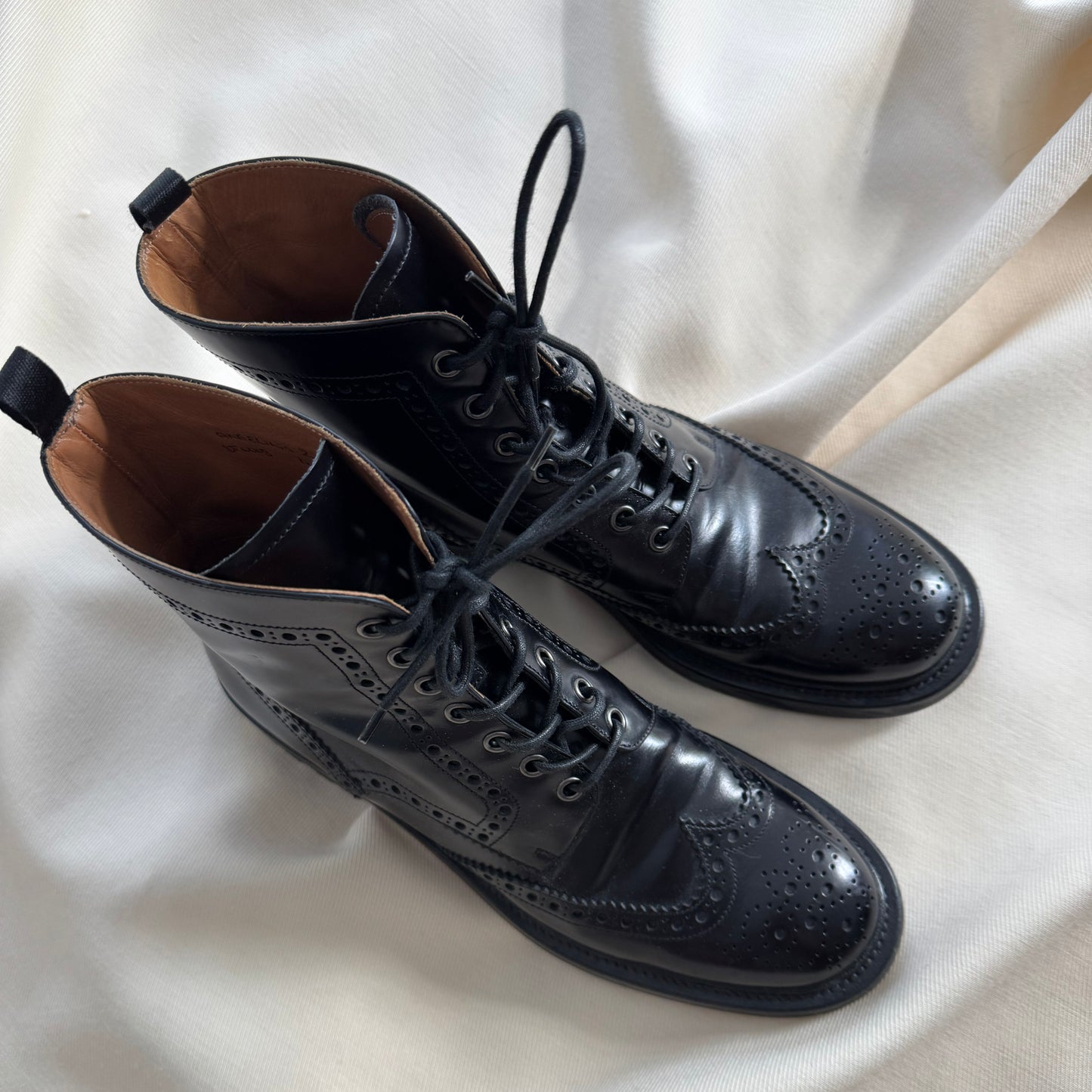 Mocassins Crown en velours vert foncé Church's, taille 40,5