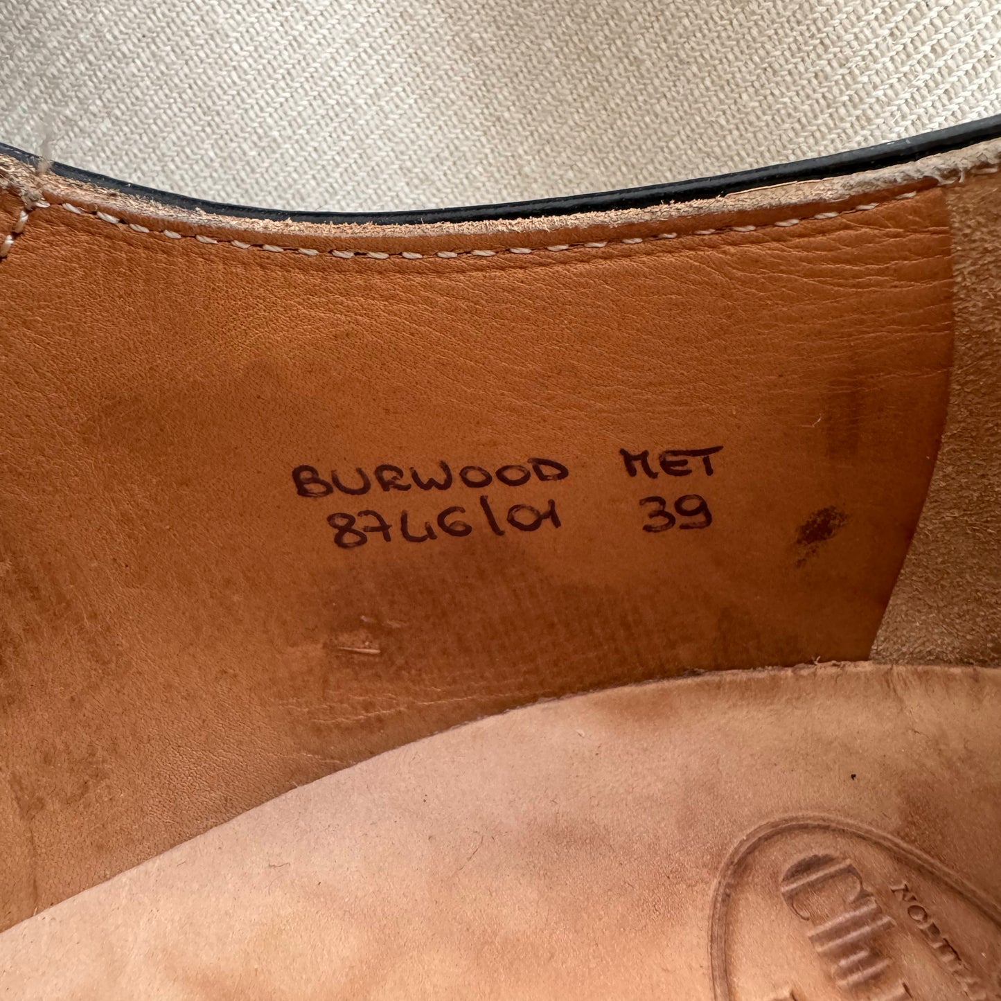 Church’s "Burwood Met" Studded Loafers in Black, size 39