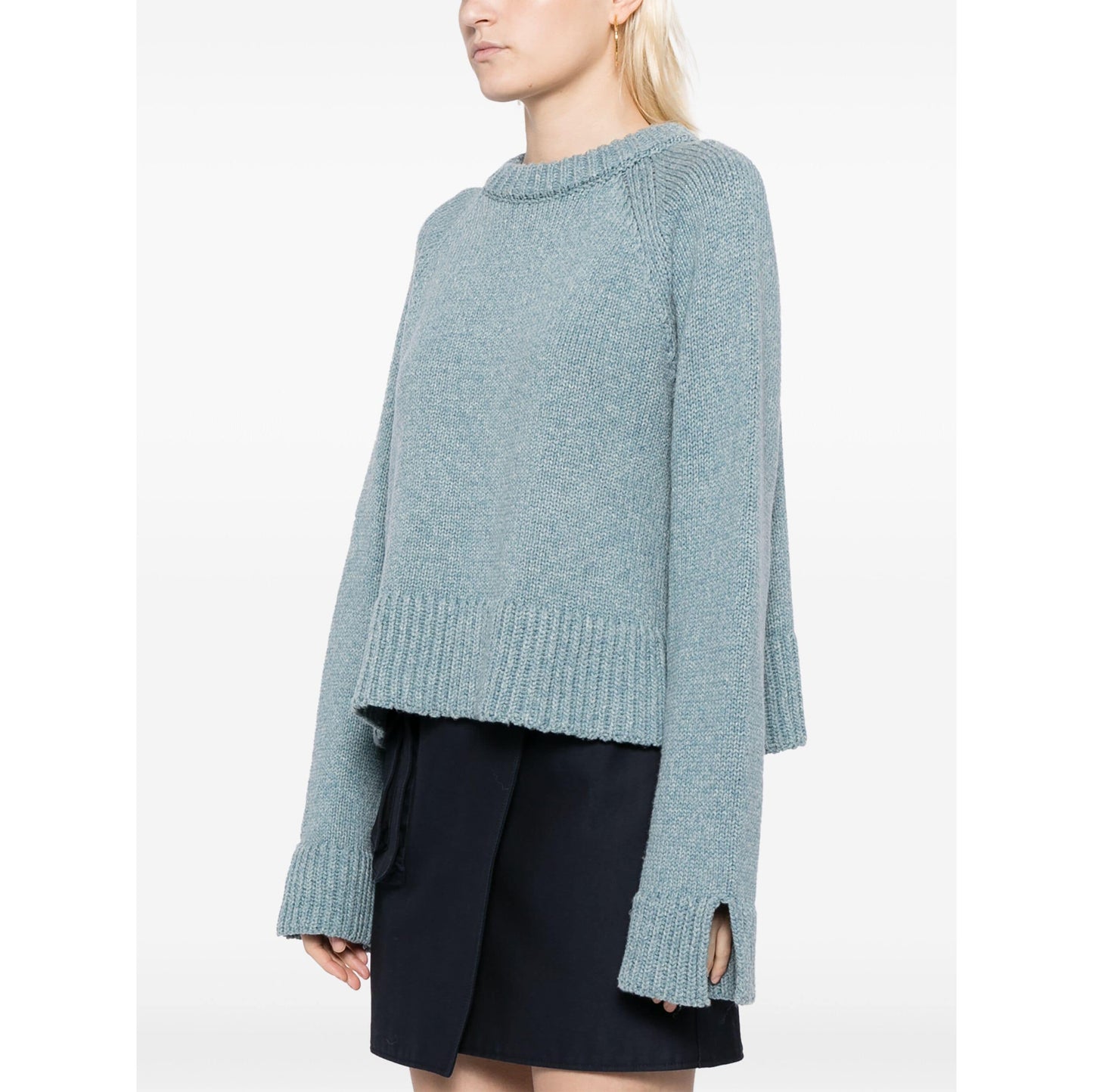 Pull bleu Ciao Lucia « Briolio », taille Small