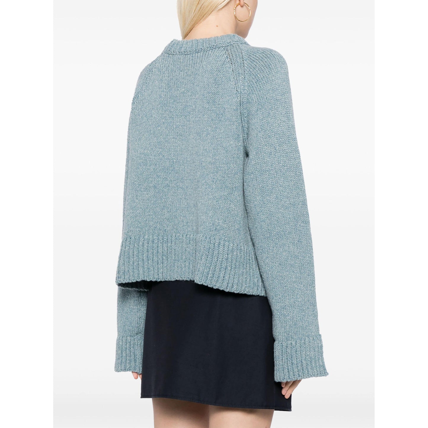 Pull bleu Ciao Lucia « Briolio », taille Small