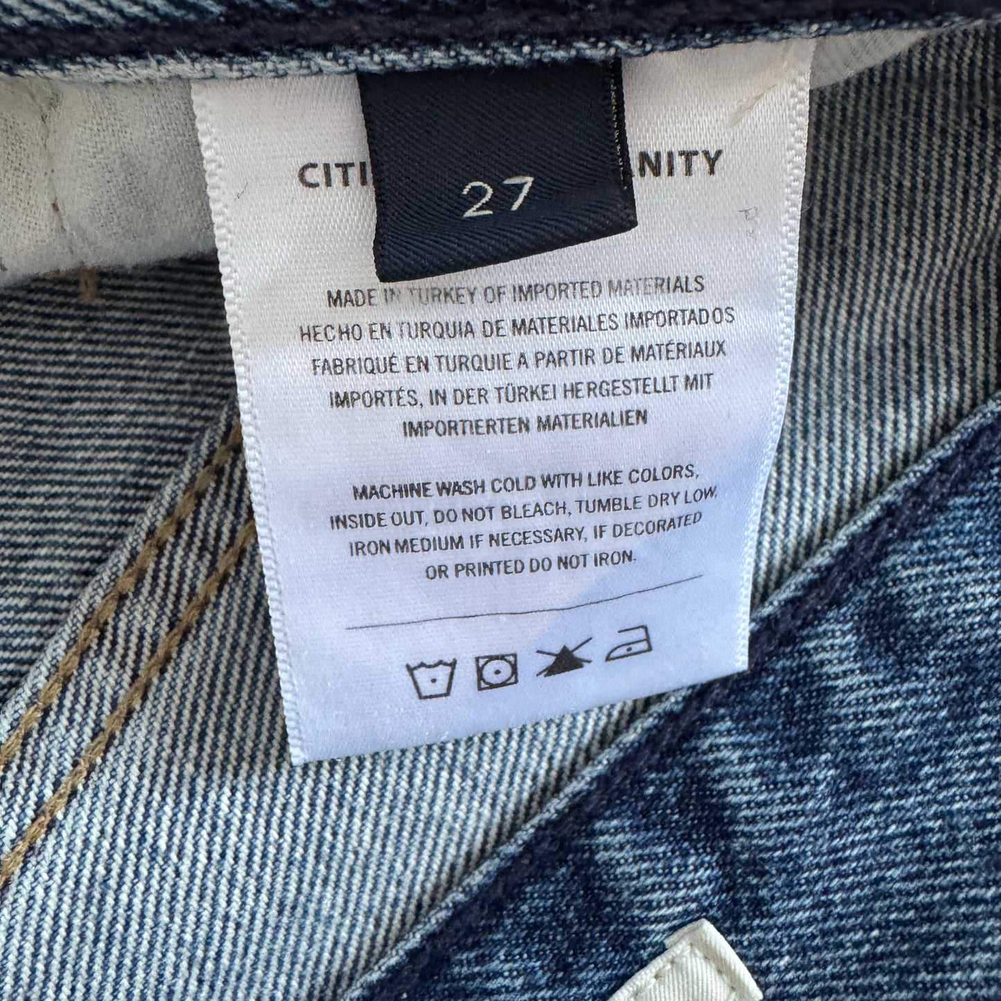 Citizens of Humanity "Libby" Flared Jean in "Big Sky", size 27