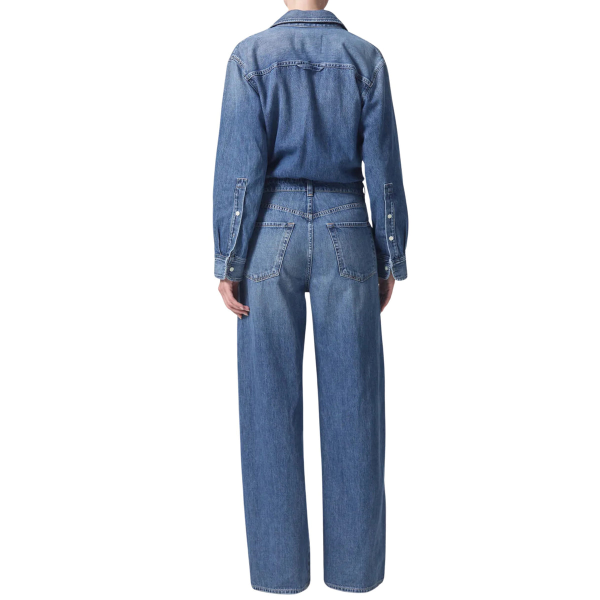 Citizens of Humanity "Maisie" Denim Jumpsuit, size 6