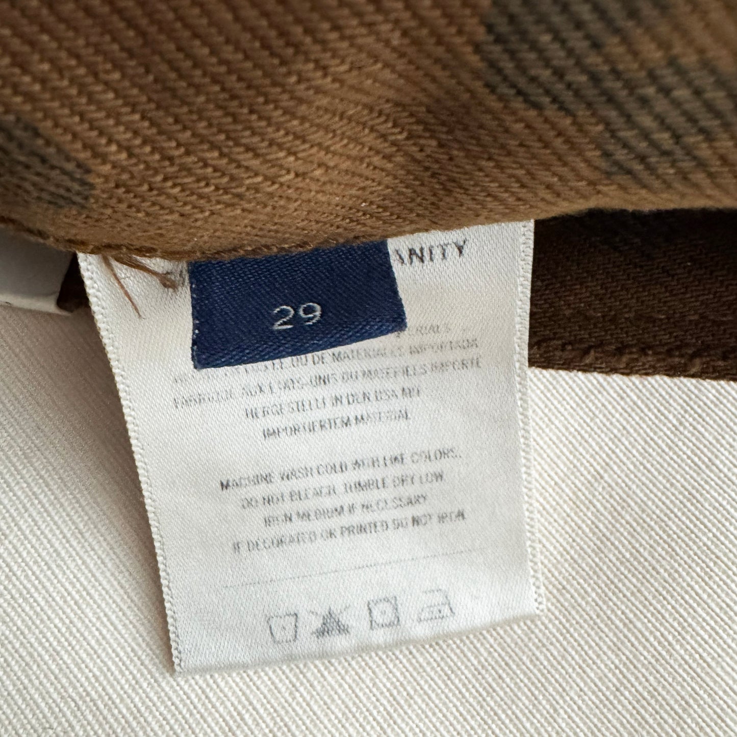 Citizens of Humanity "Miro Long" Jeans in Brown Leopard, size 29