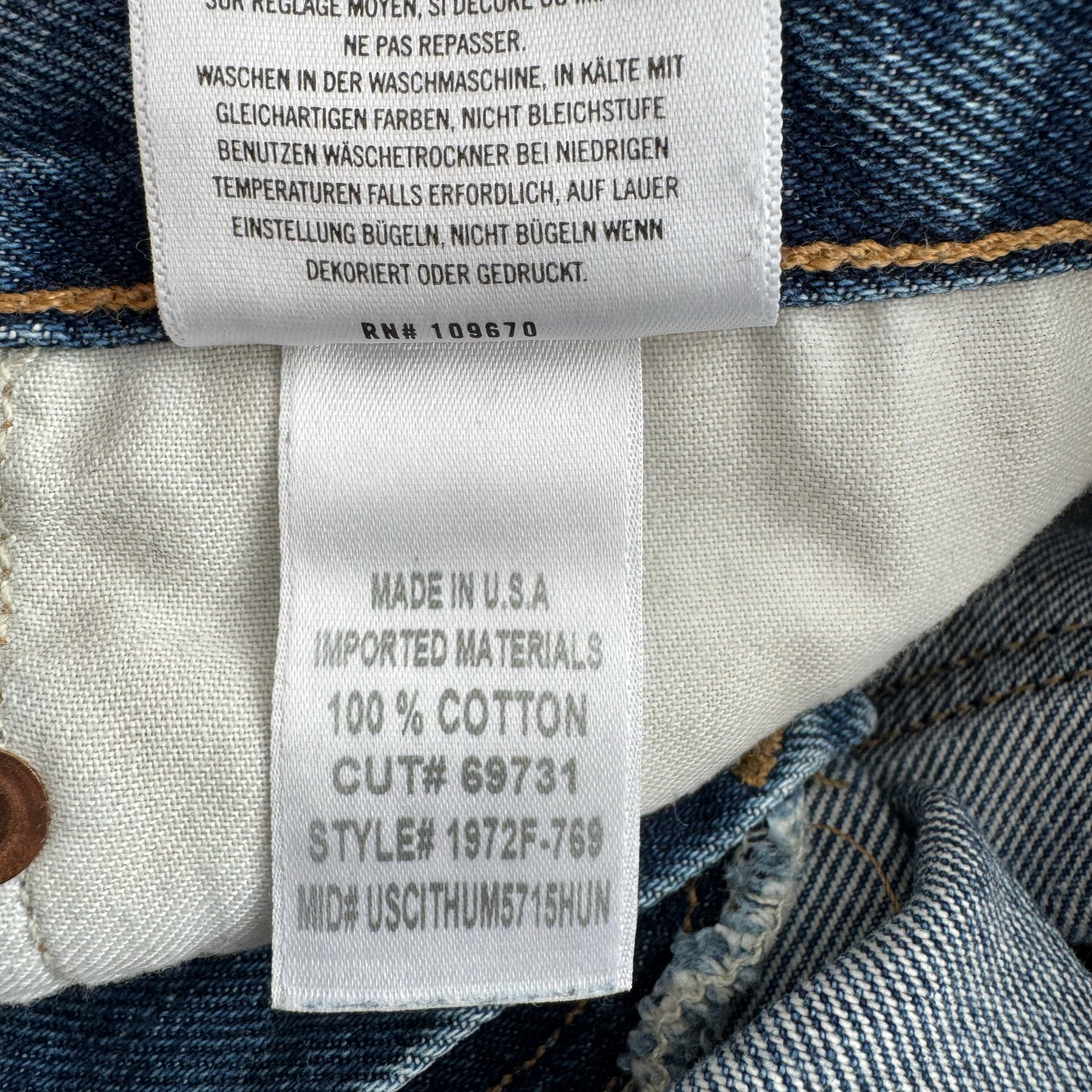 Citizens of Humanity "Horseshoe" Jeans in "First Class", size 27 ** HEMMED **