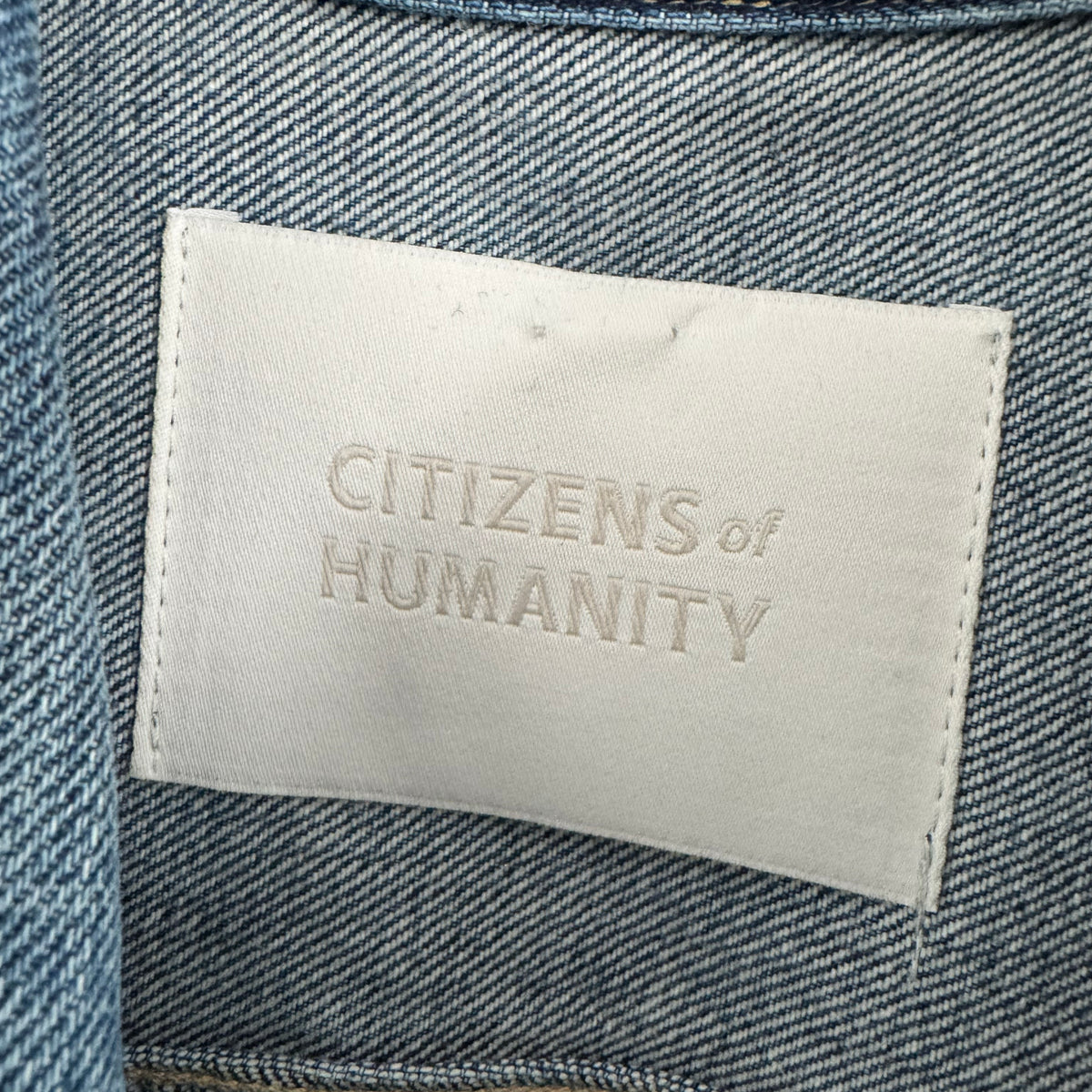Citizens of Humanity "Maisie" Denim Jumpsuit, size 6