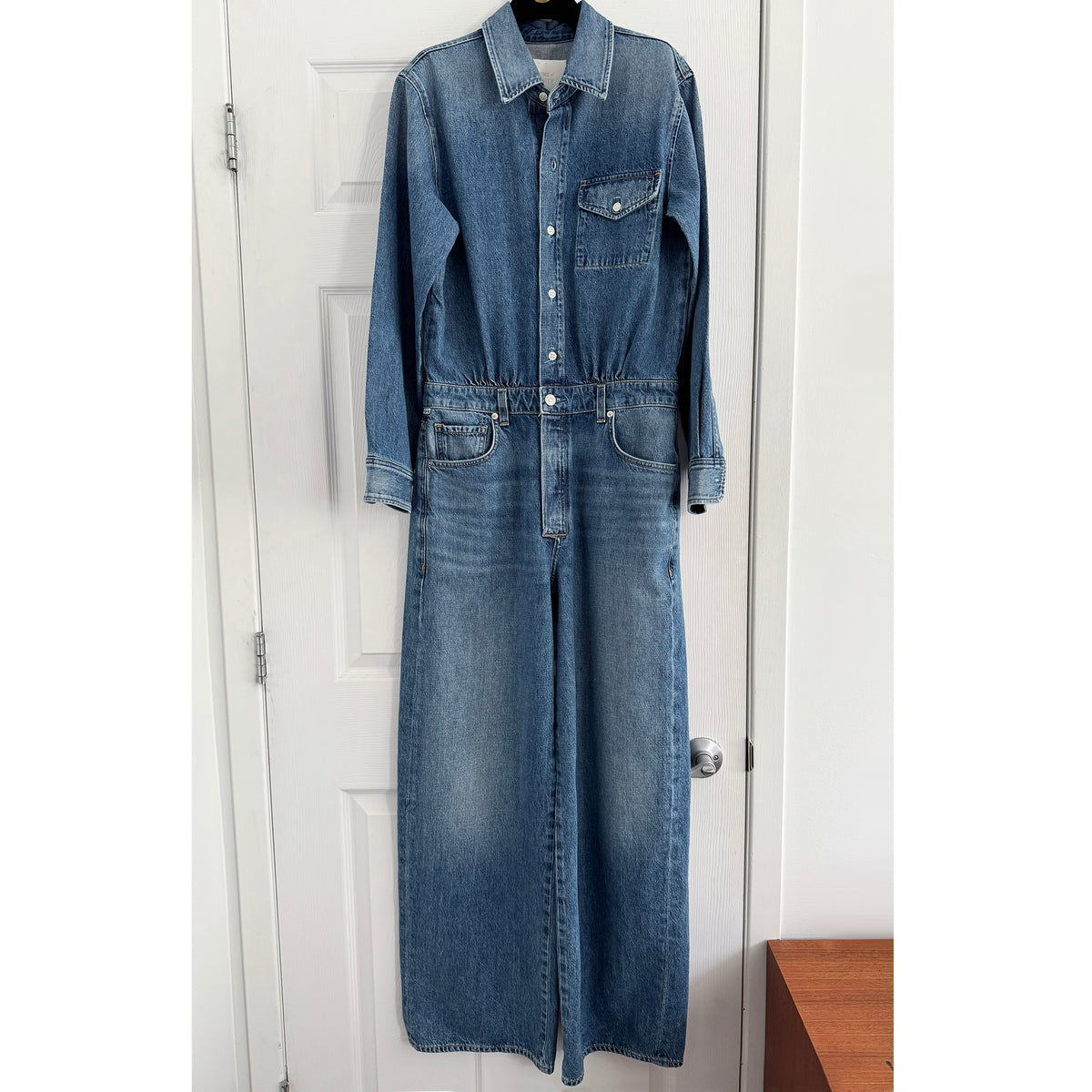 Citizens of Humanity "Maisie" Denim Jumpsuit, size 6