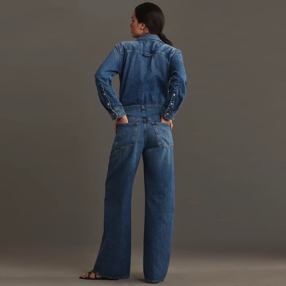 Citizens of Humanity "Maisie" Denim Jumpsuit, size 6