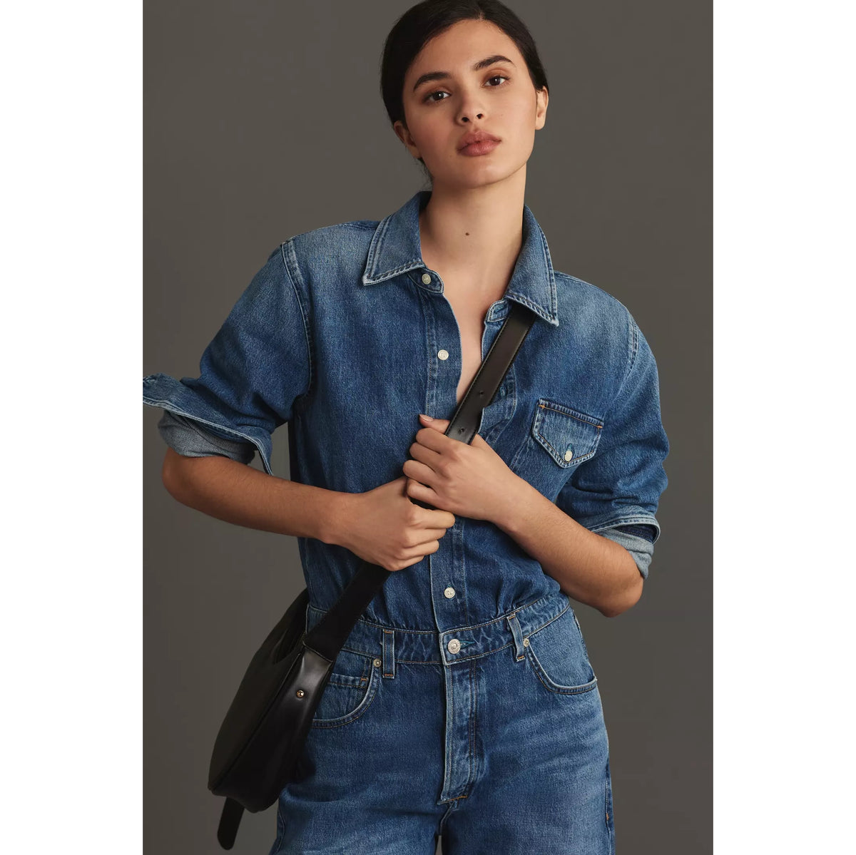 Citizens of Humanity "Maisie" Denim Jumpsuit, size 6
