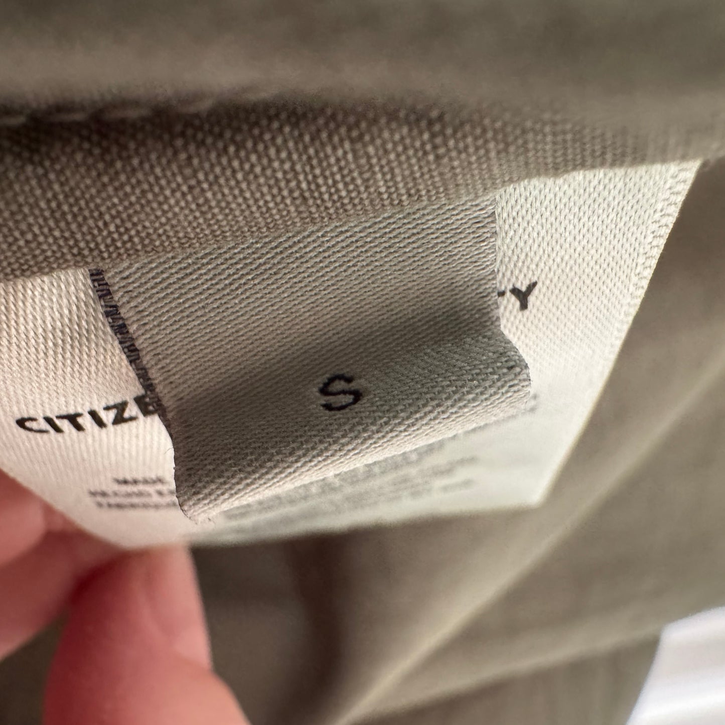 Citizens of Humanity "Claire" Origami Shirt In Dogwood, size Small