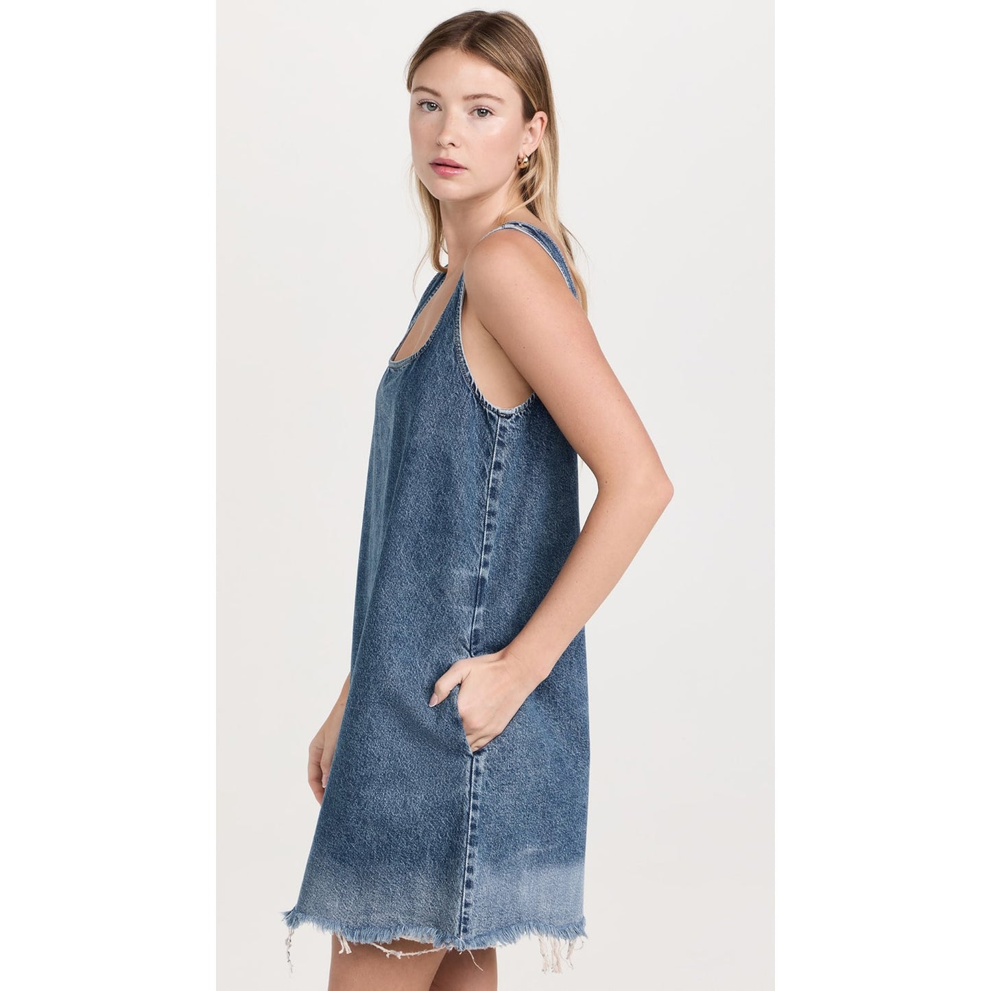 Closed Short Denim Dress, size Medium