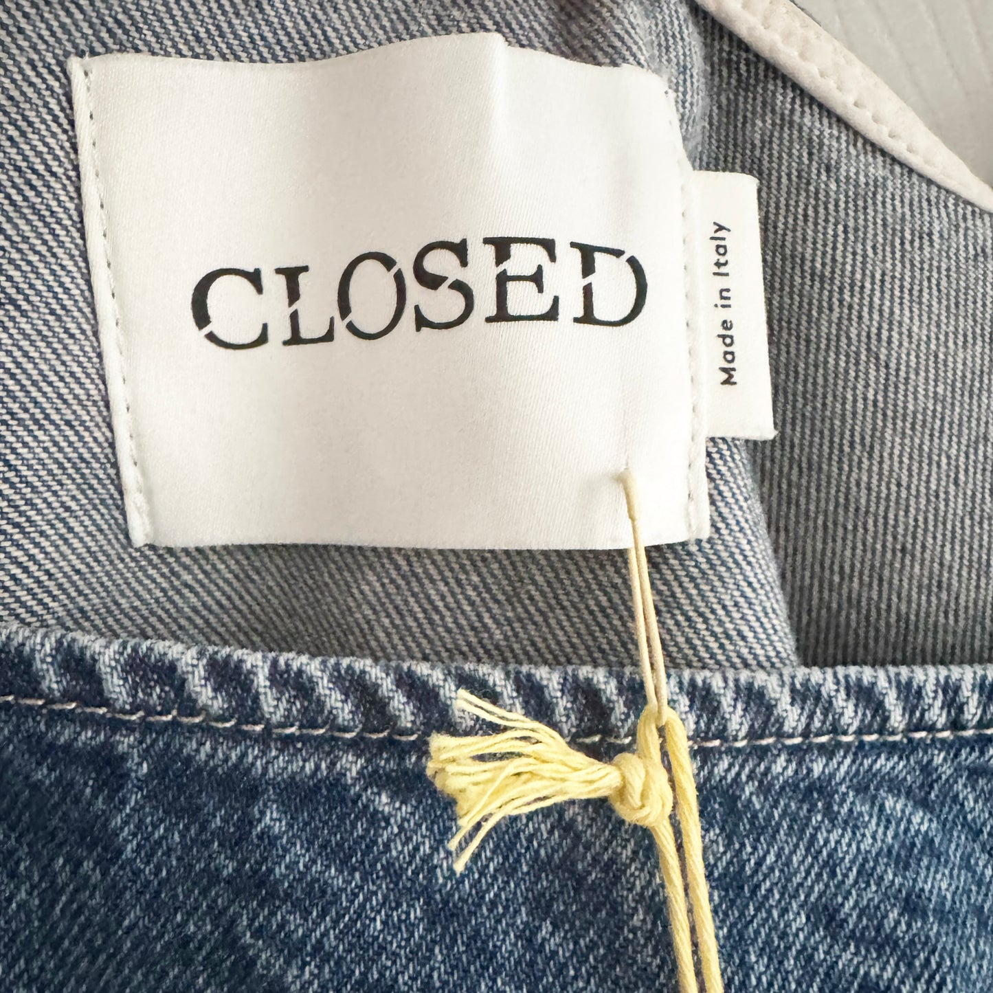Closed Short Denim Dress, size Medium