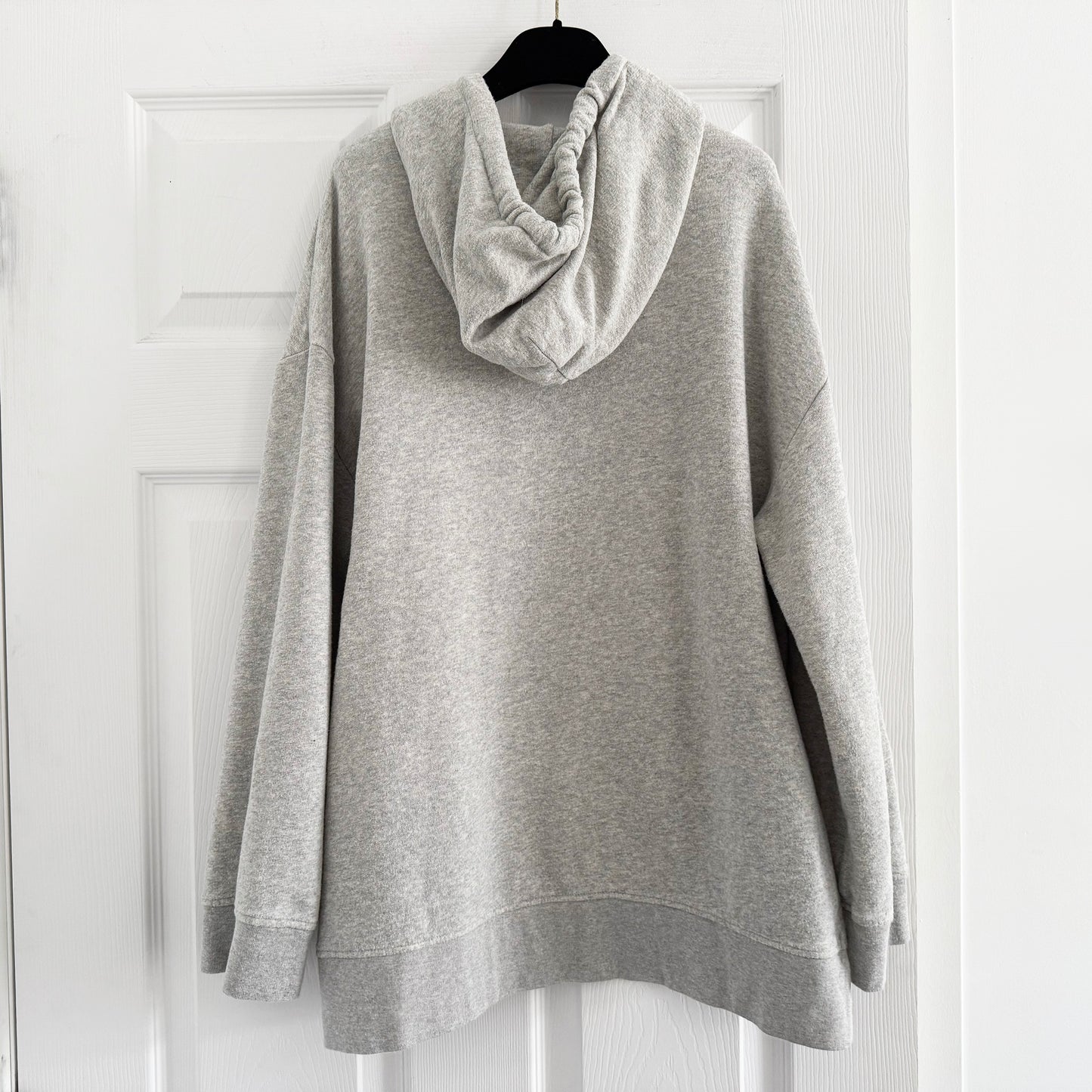 Closed Oversize Side Slit Sweatshirt in Grey, size XS (fits XS-S)