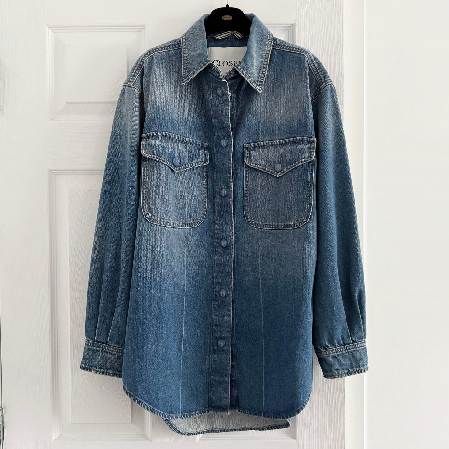 Closed Oversize Denim Shirt, size XXS (fits XS/S)