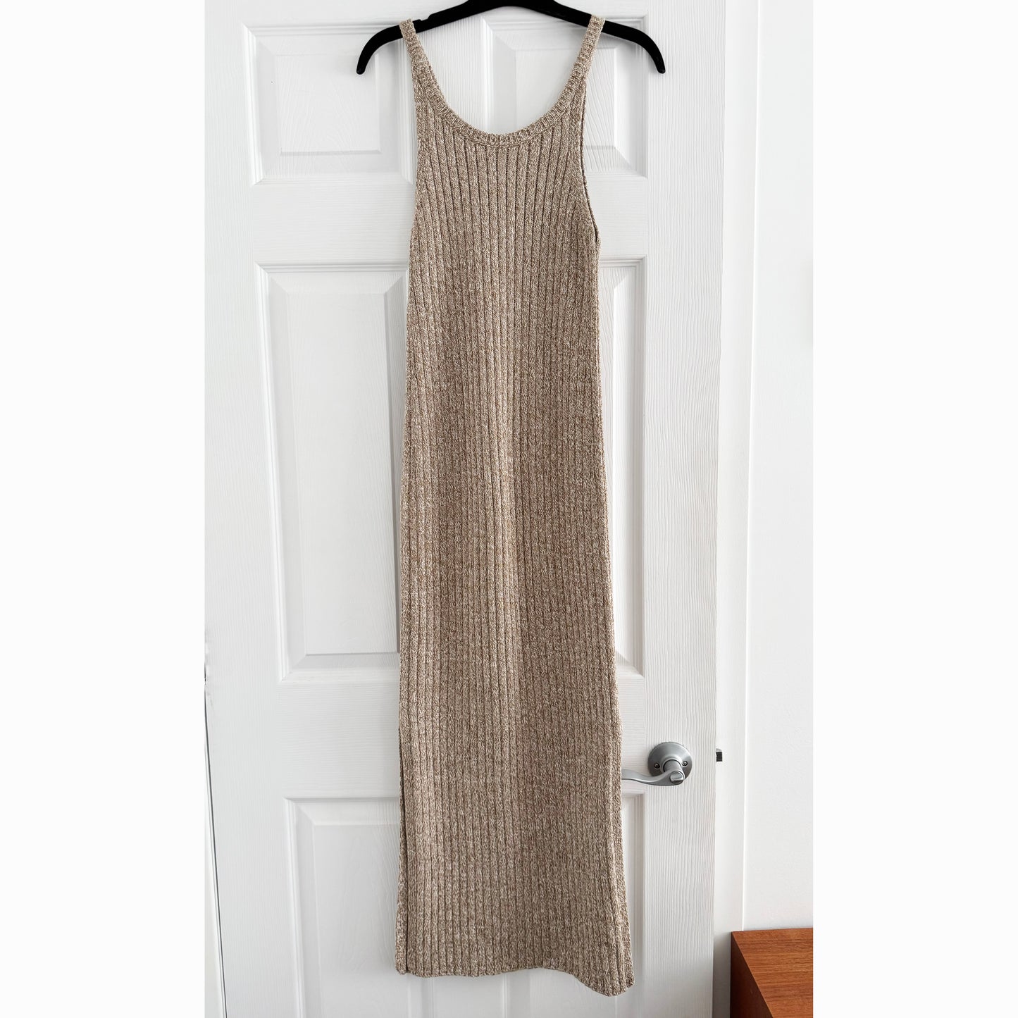Closed Moulin Strap Knit Dress in Beige, size XS