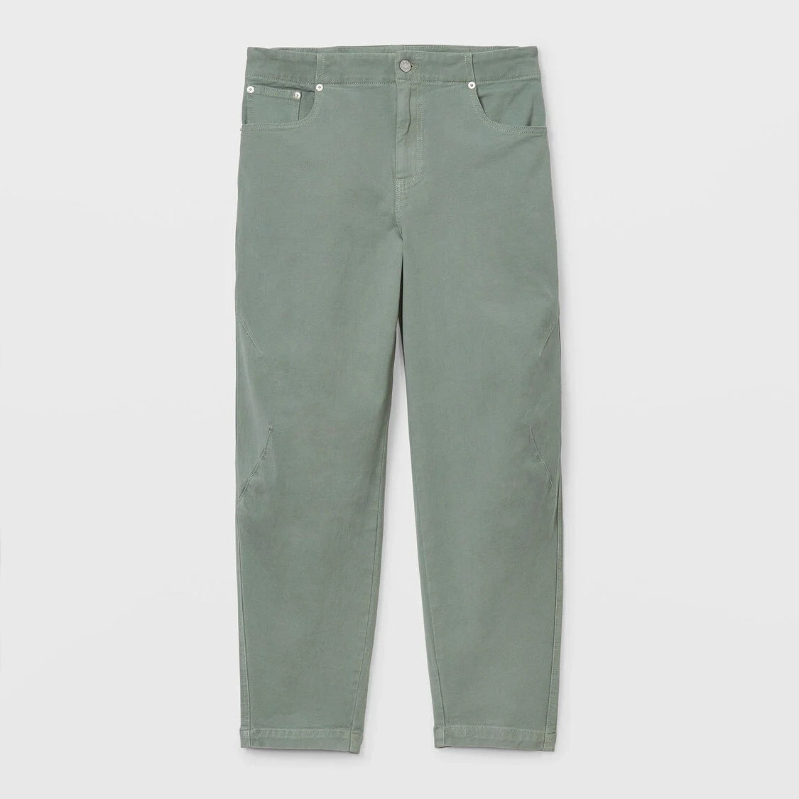 Club Monaco Tea Dyed Darted Jeans in Green, size 30