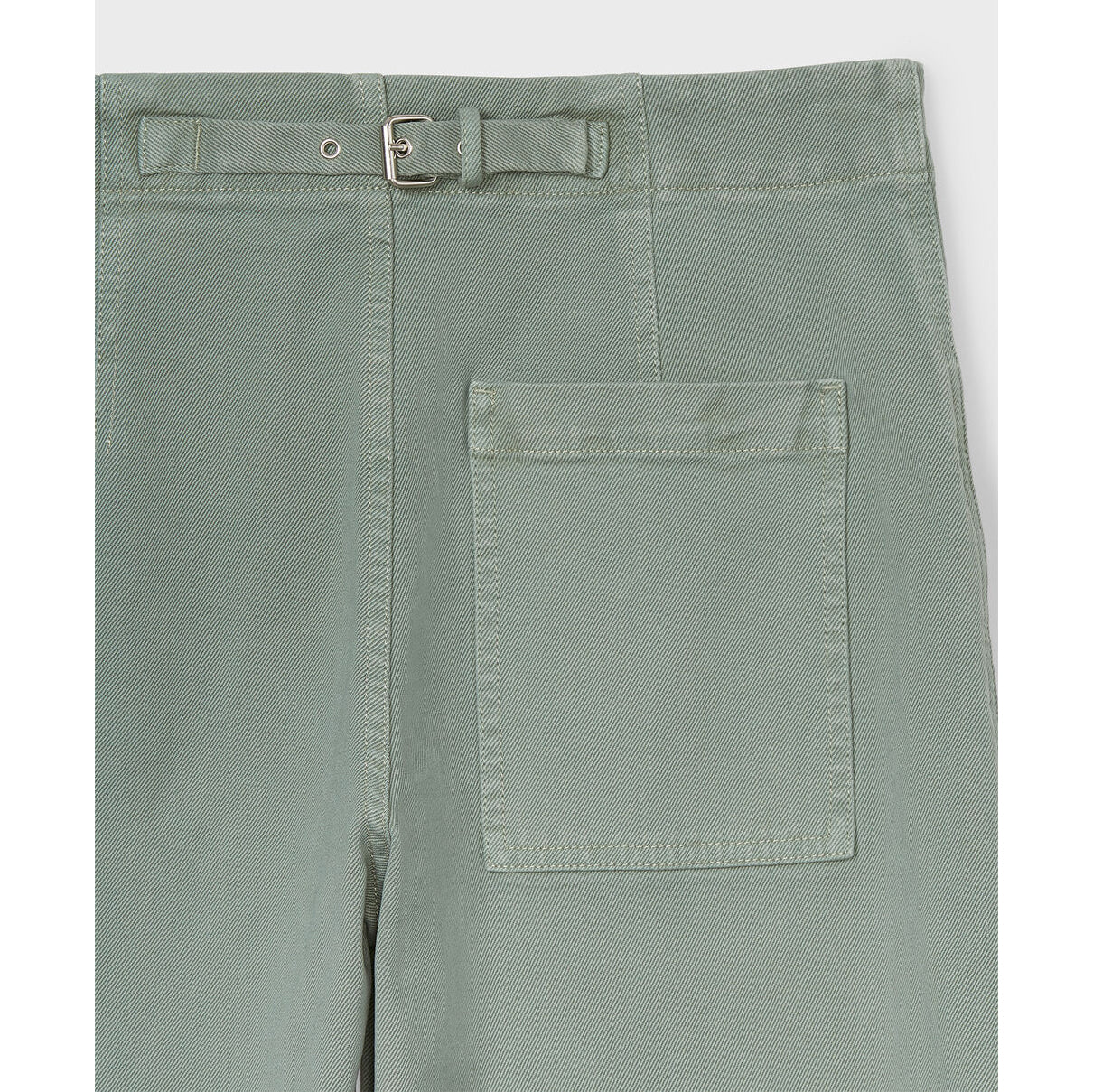 Club Monaco Tea Dyed Darted Jeans in Green, size 30
