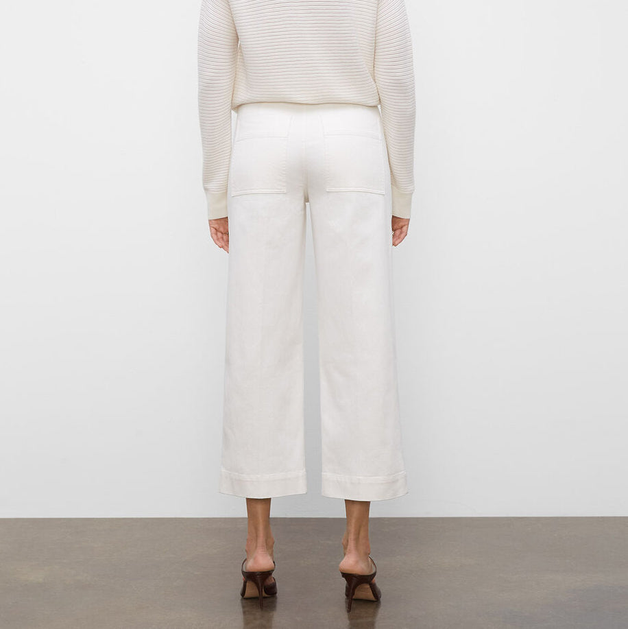 Club Monaco Utility Pant in Ivory, size 8