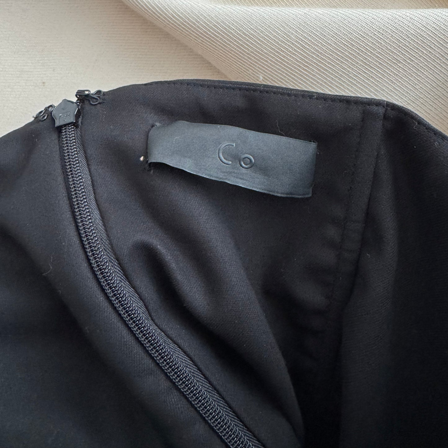 CO Off-the-Shoulder Dress in Black, size Large (fits like size Medium)