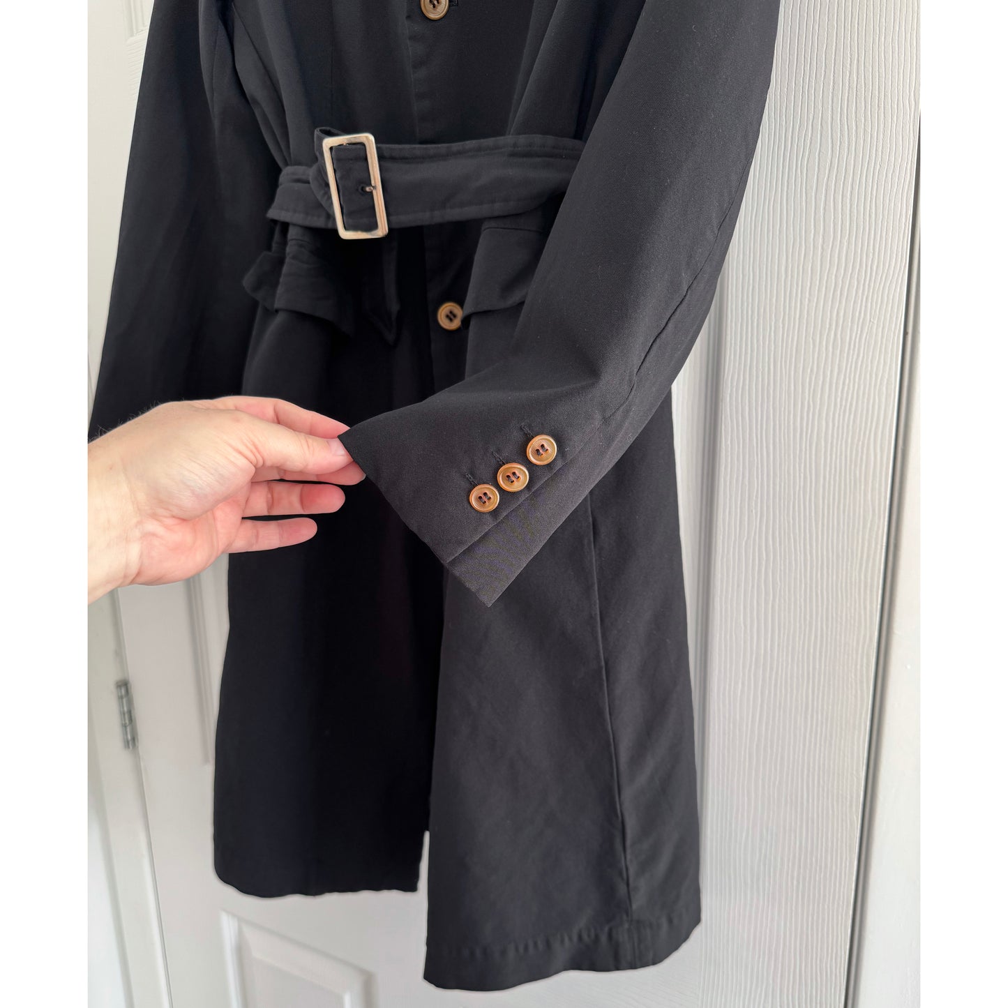 Comme des Garcons Trench-coat noir Comme Des Garcons, taille Medium